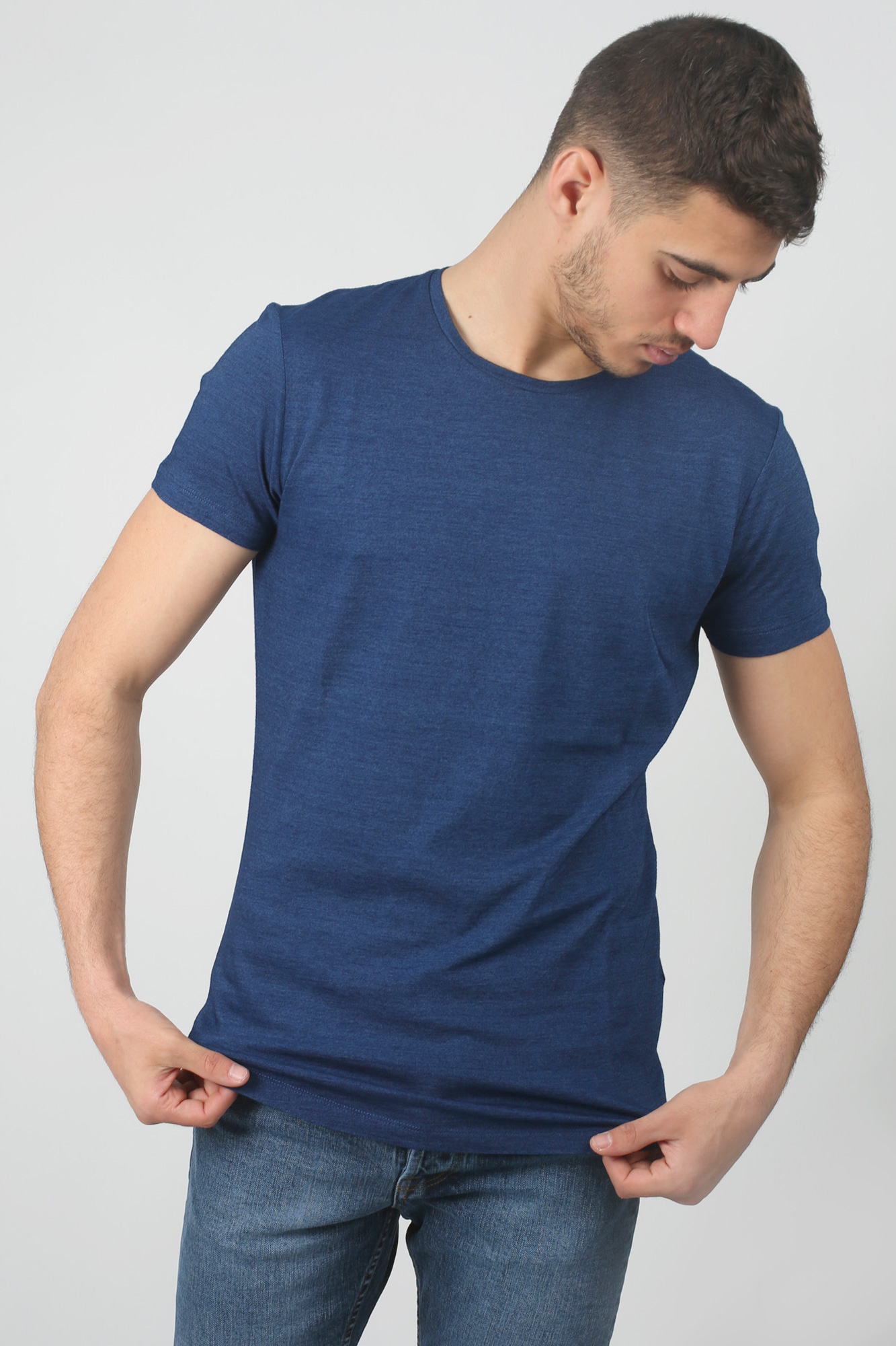 T-SHIRT ORLEBAR BROWN BLEU OBT-DENIM
