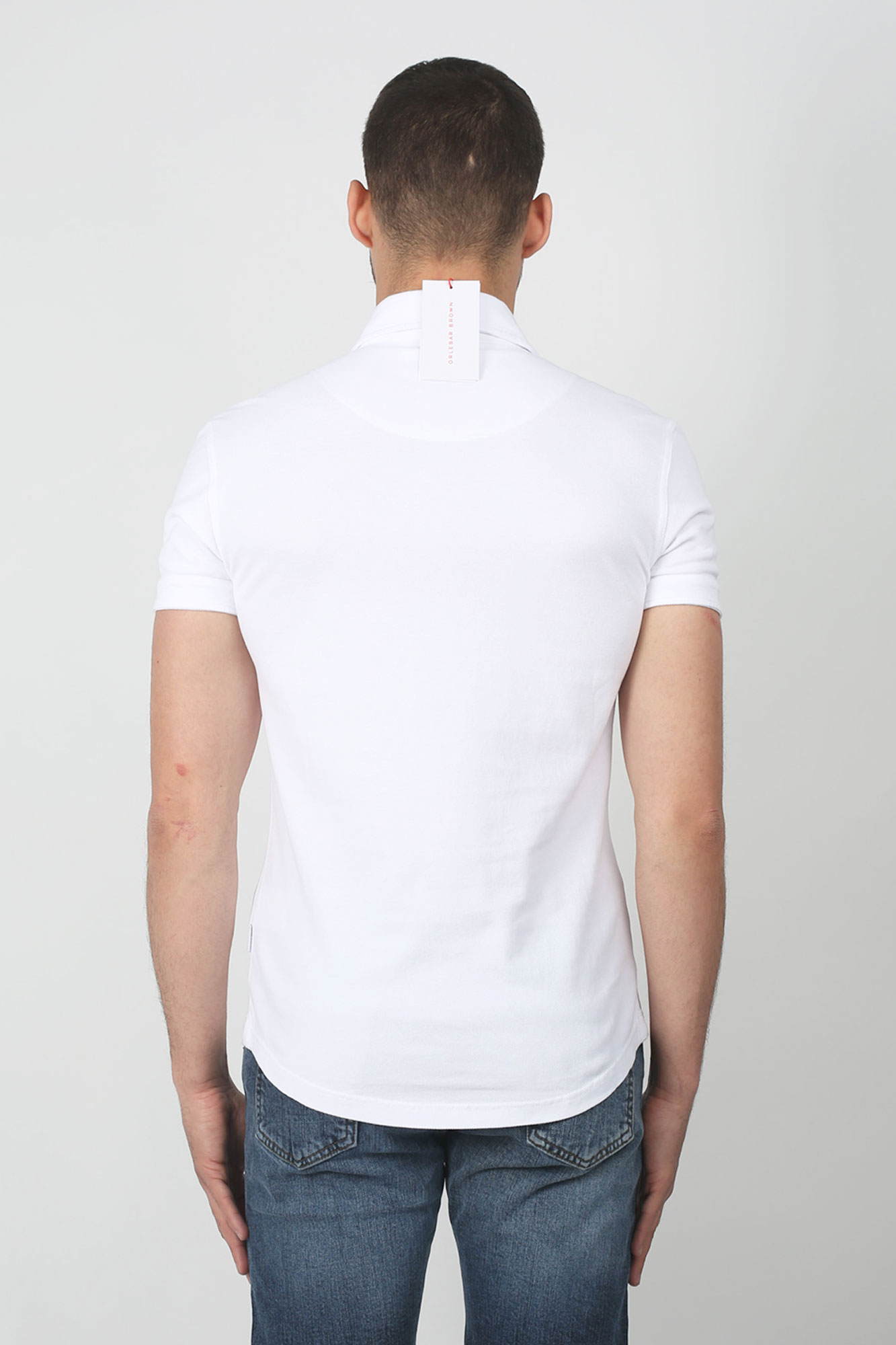 POLO ORLEBAR BROWN BLANC SEBASTIAN-WHITE