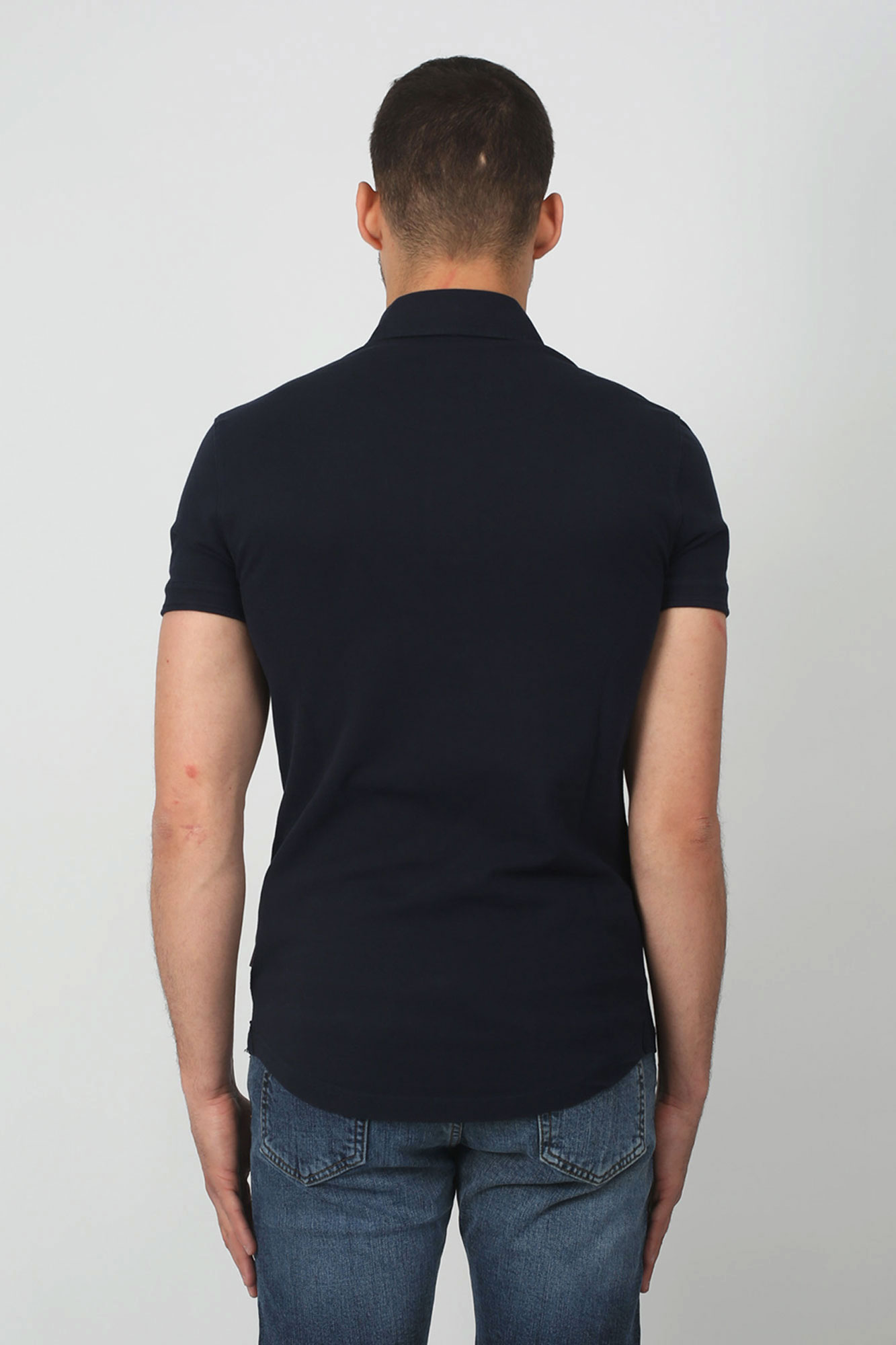 POLO ORLEBAR BROWN MARINE SEBASTIAN-NAVY