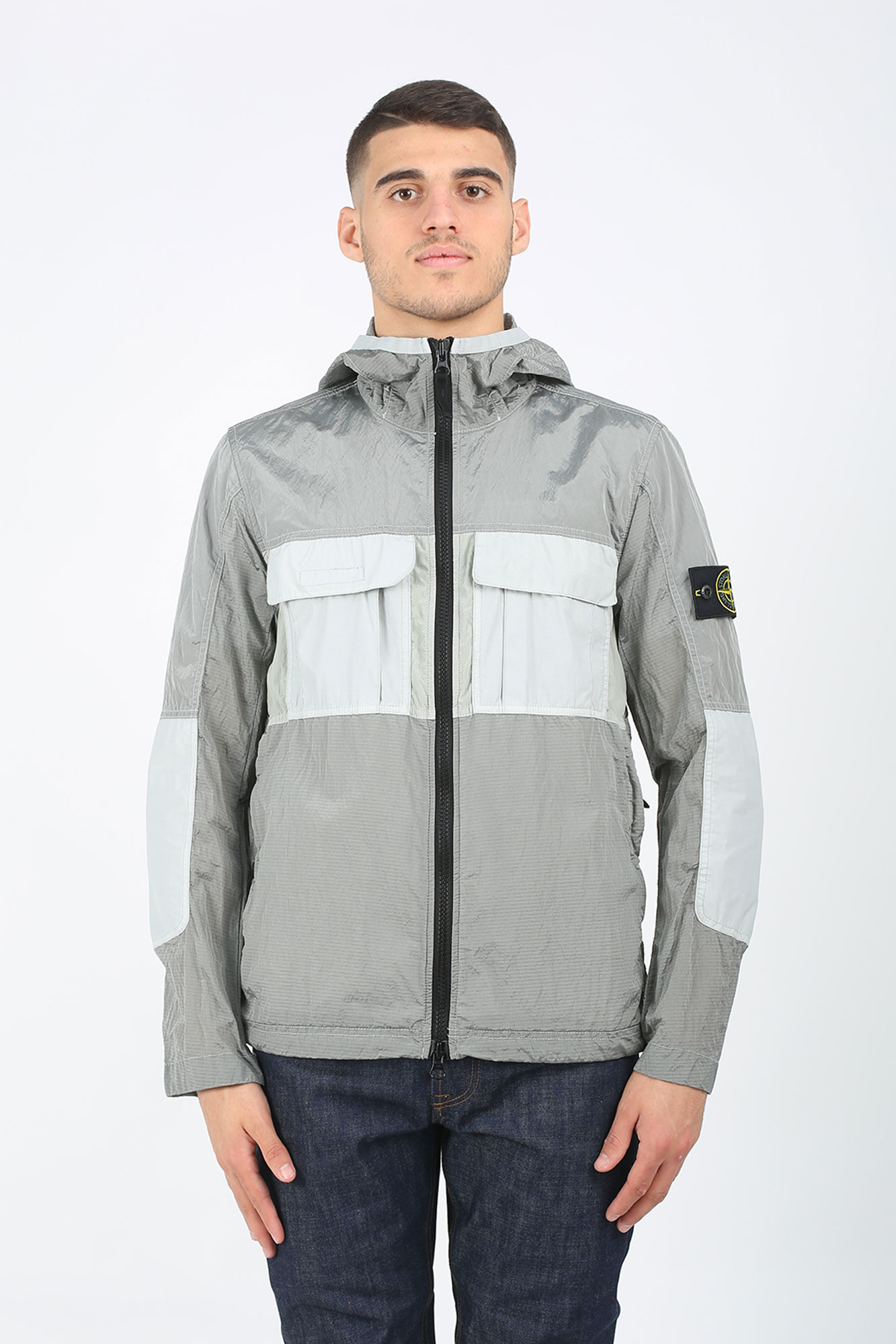 BLOUSON STONE ISLAND GRIS 701543632-V0061