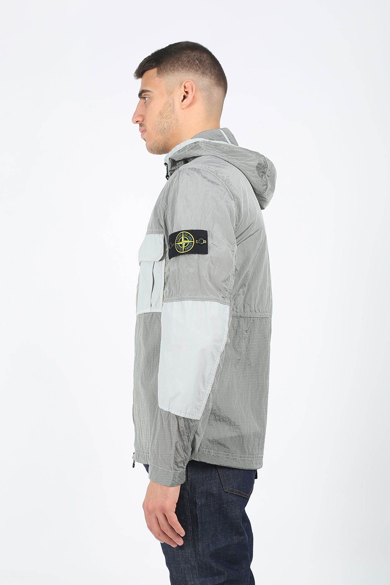 BLOUSON STONE ISLAND GRIS 701543632-V0061