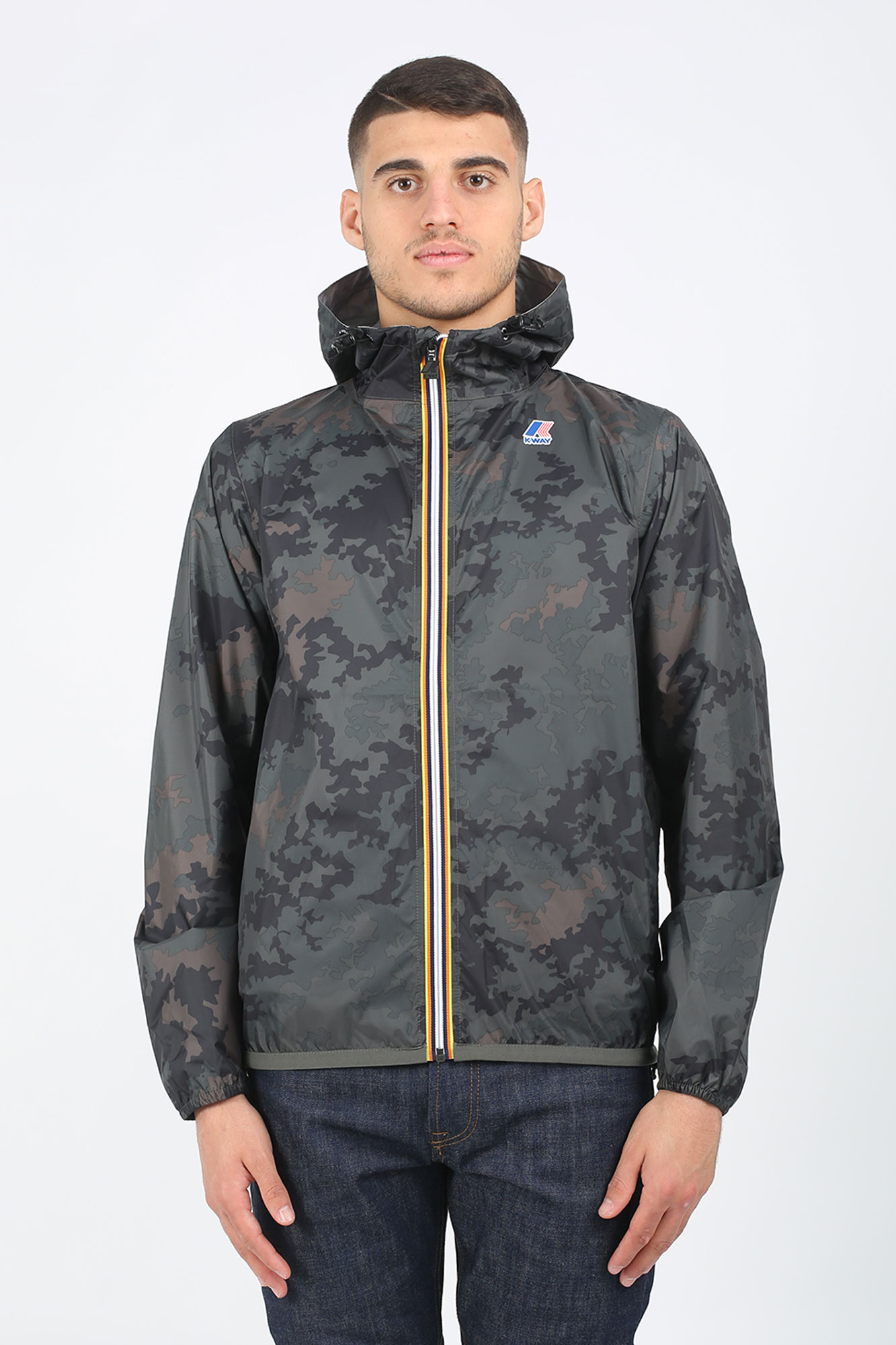 COUPE-VENT K-WAY CAMOUFLAGE URBAIN K008650-900