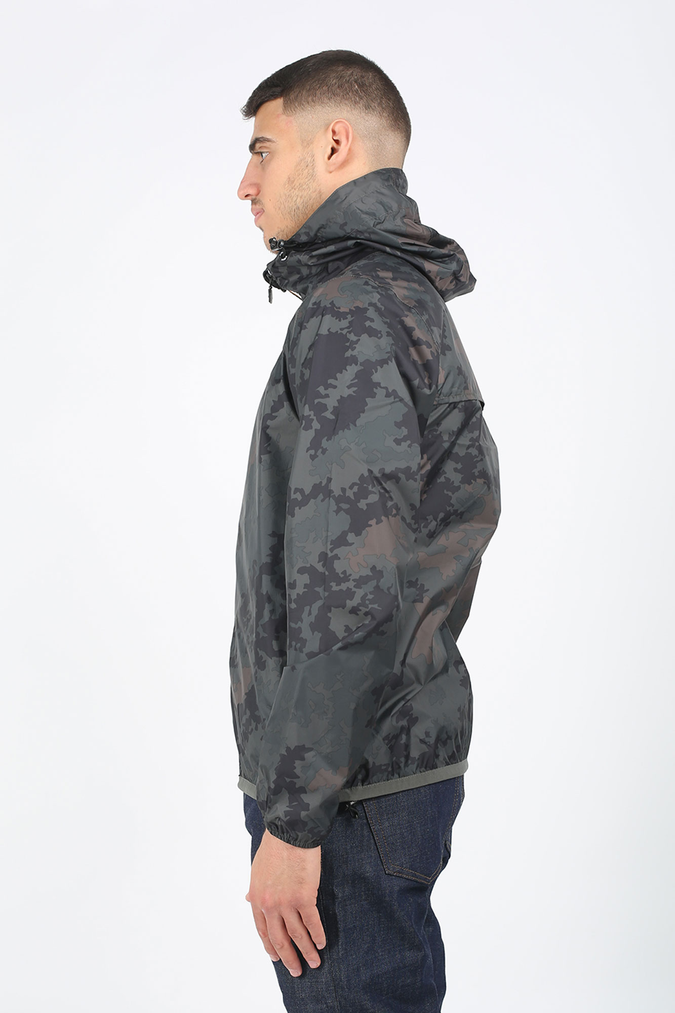 COUPE-VENT K-WAY CAMOUFLAGE URBAIN K008650-900