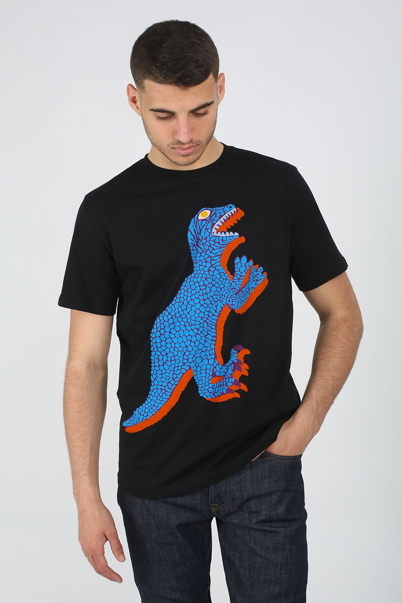 T-SHIRT PAUL SMITH NOIR M2R-011R-AP0445-79