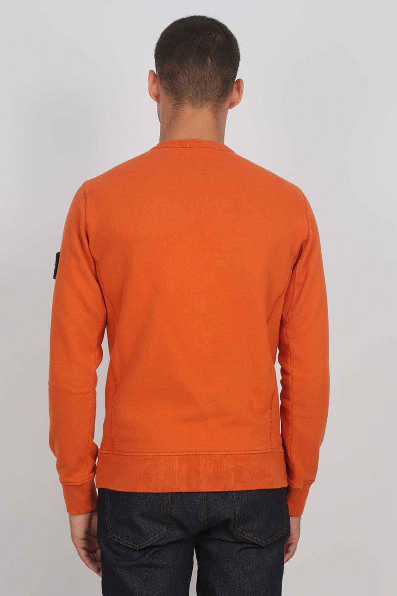 SWEAT-SHIRT STONE ISLAND ORANGE 711562720-V0032