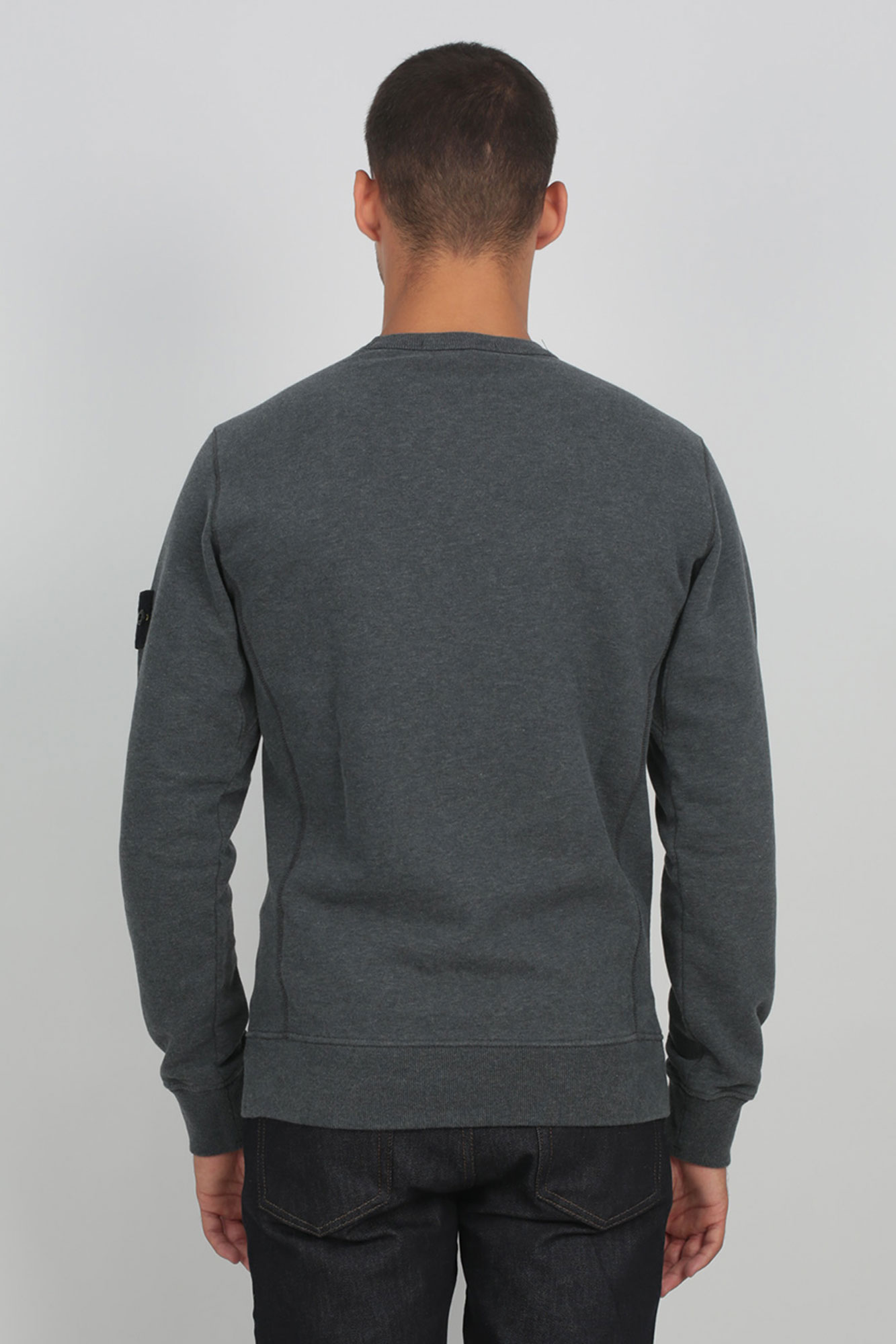 SWEAT-SHIRT STONE ISLAND ANTHRACITE 711562720-V0M67