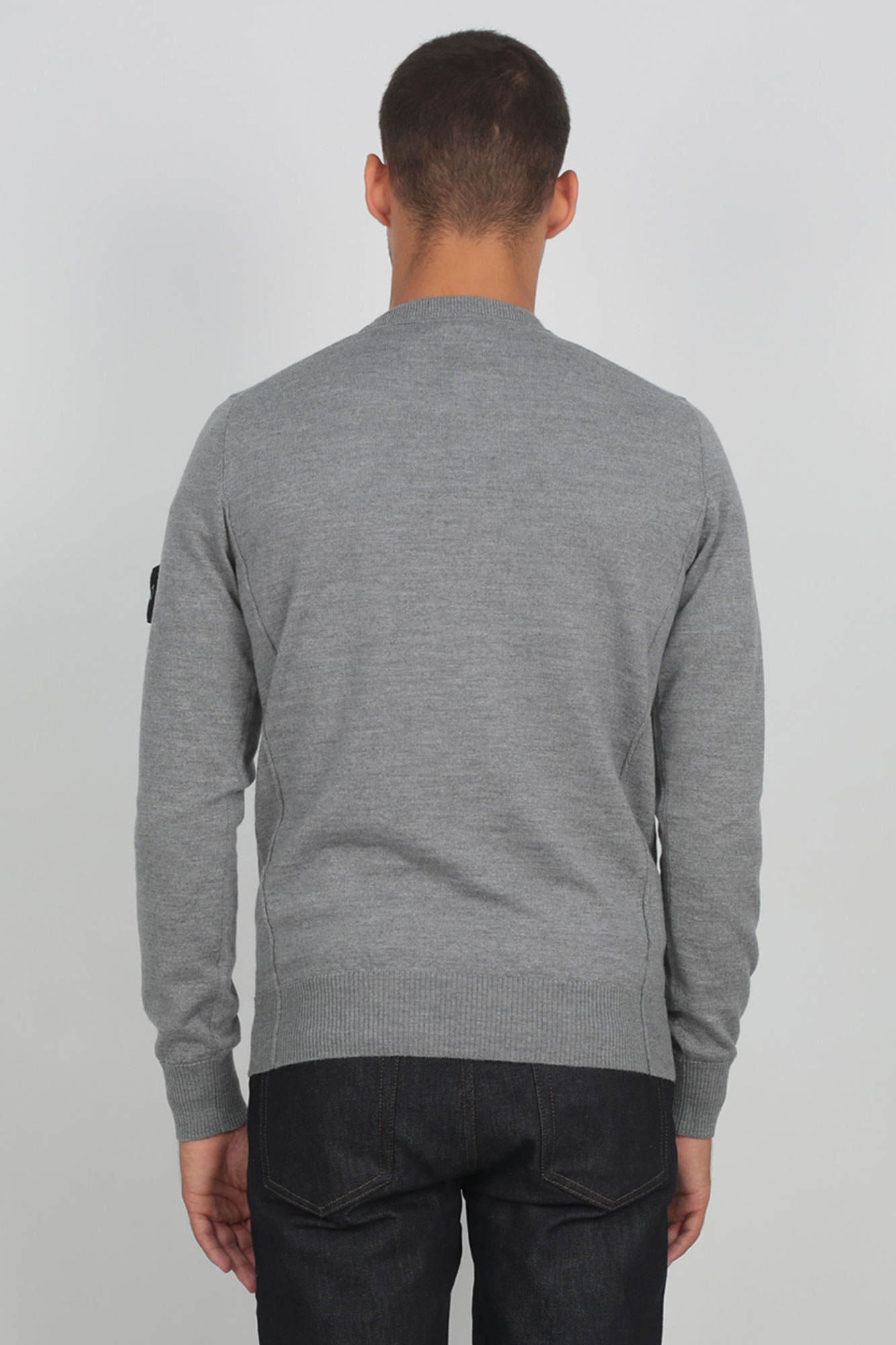 PULL STONE ISLAND GRIS 7115524C4-V0061