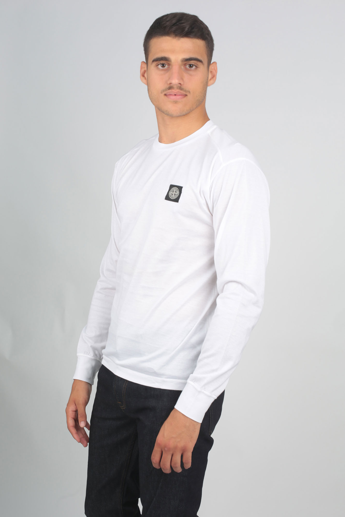 T-SHIRT STONE ISLAND BLANC 711522713-V0001