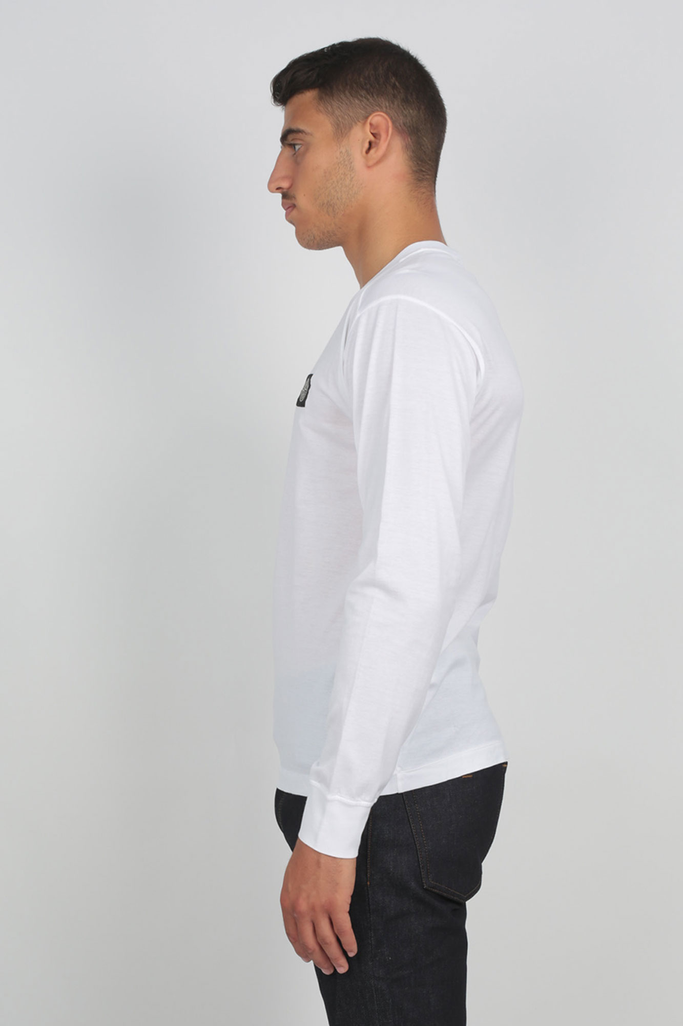 T-SHIRT STONE ISLAND BLANC 711522713-V0001