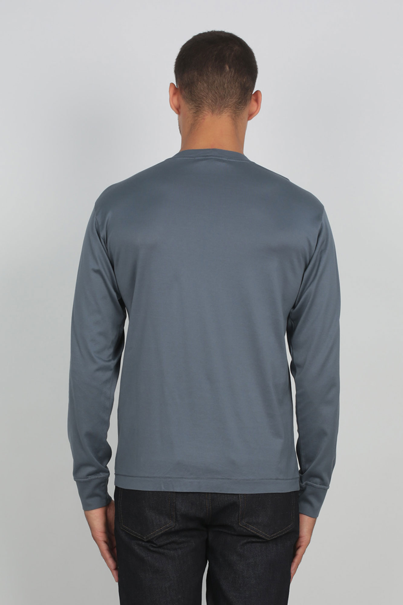 T-SHIRT STONE ISLAND BLEU DE PRUSSE 711522713-V0024