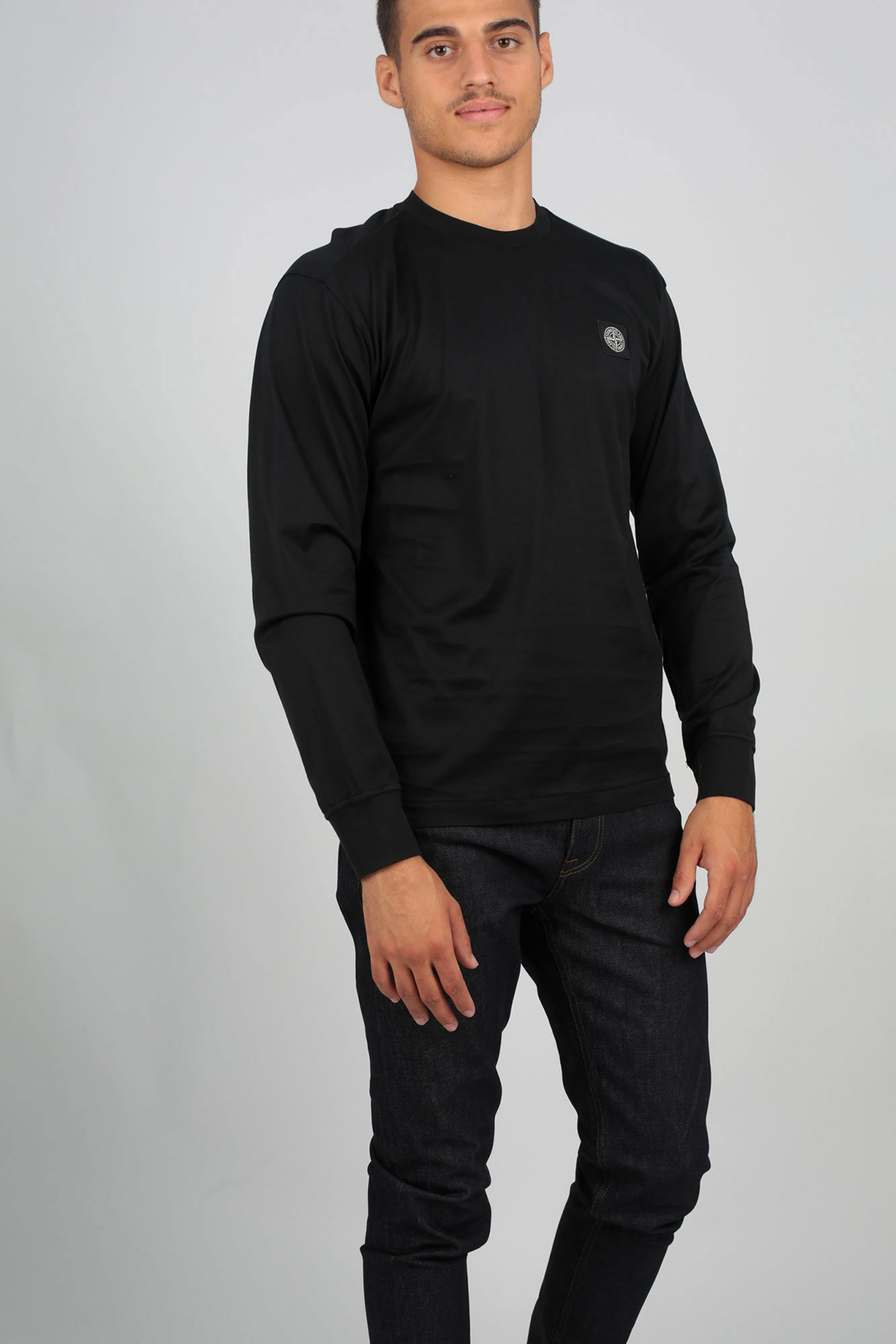 T-SHIRT STONE ISLAND NOIR 711522713-V0029