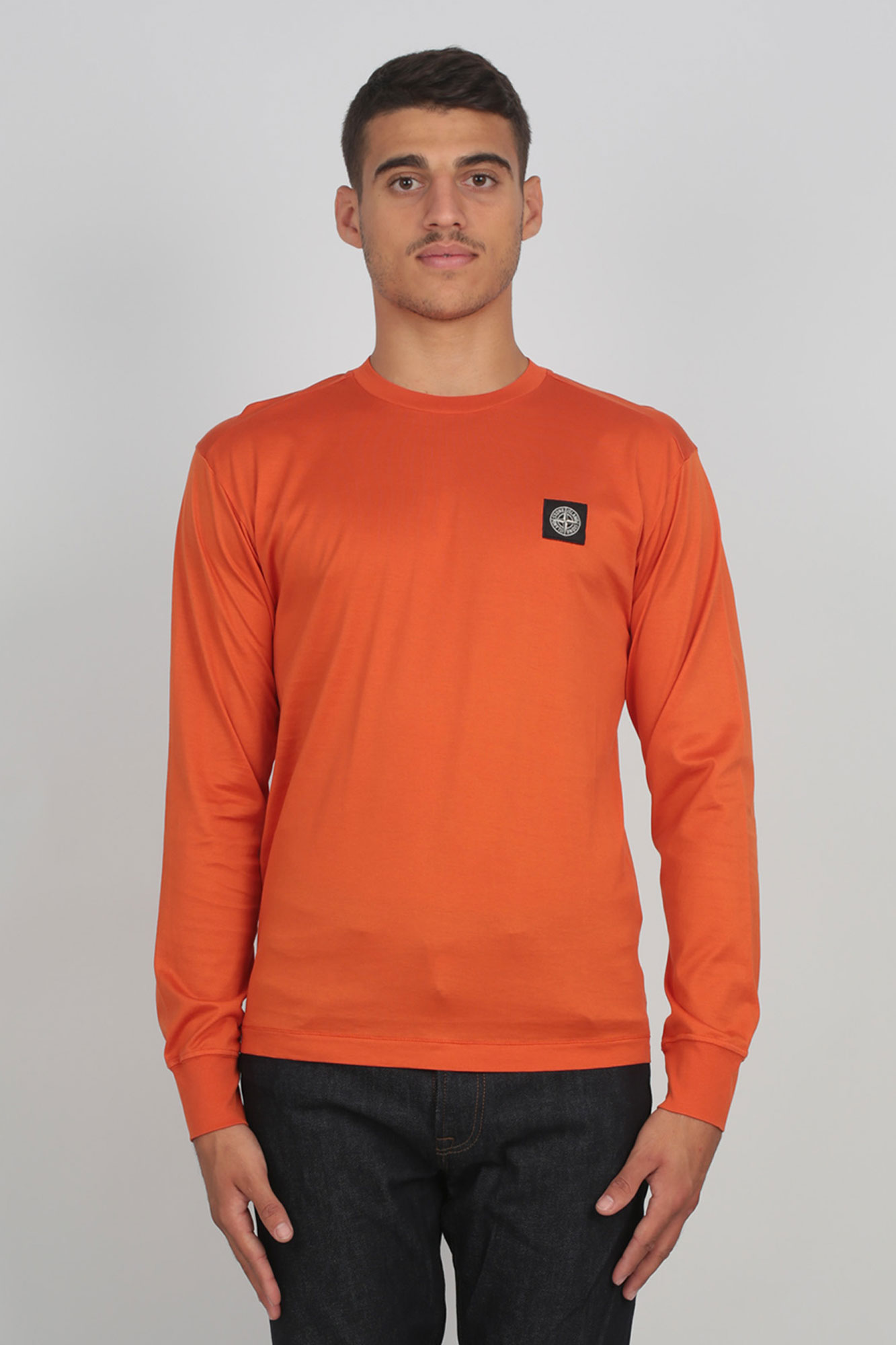 T-SHIRT STONE ISLAND ORANGE 711522713-V0032