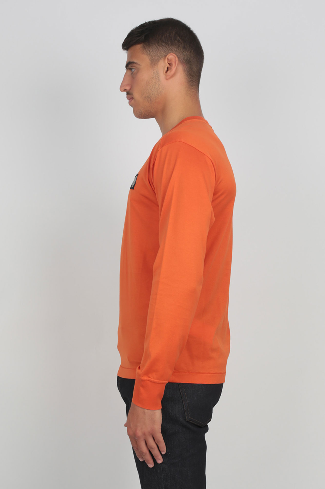 T-SHIRT STONE ISLAND ORANGE 711522713-V0032