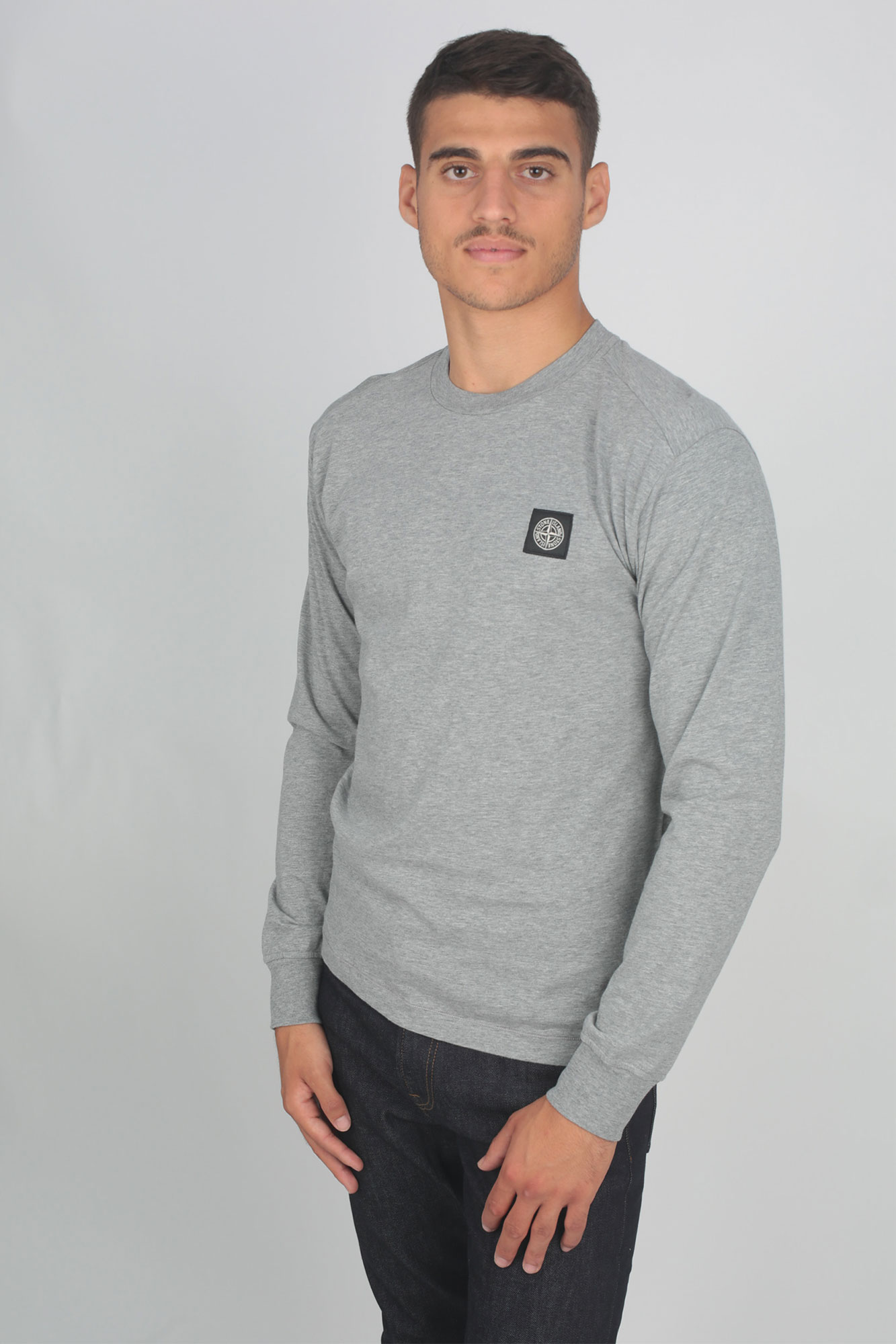 T-SHIRT STONE ISLAND GRIS 711522713-V0M64
