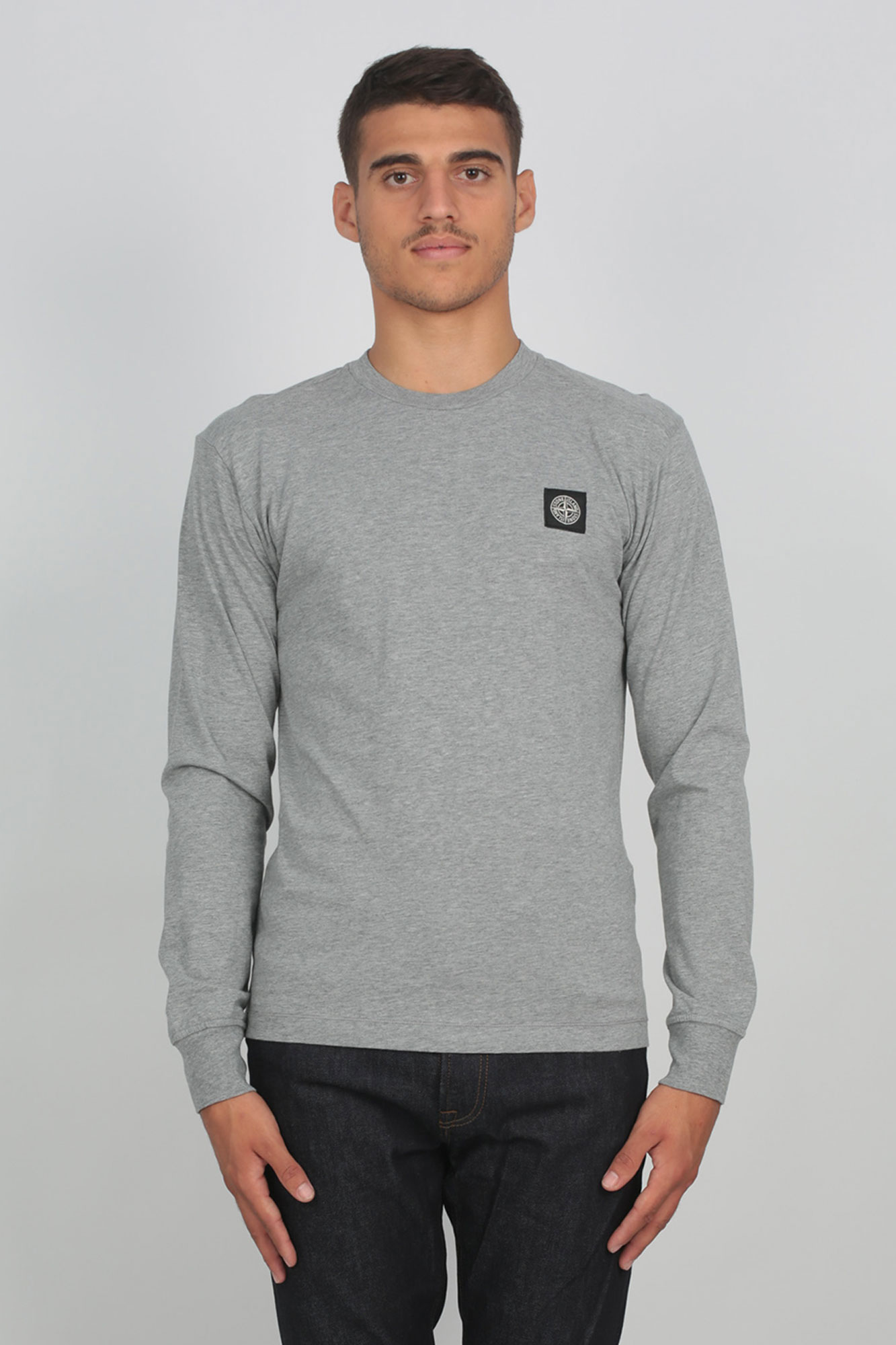 T-SHIRT STONE ISLAND GRIS 711522713-V0M64