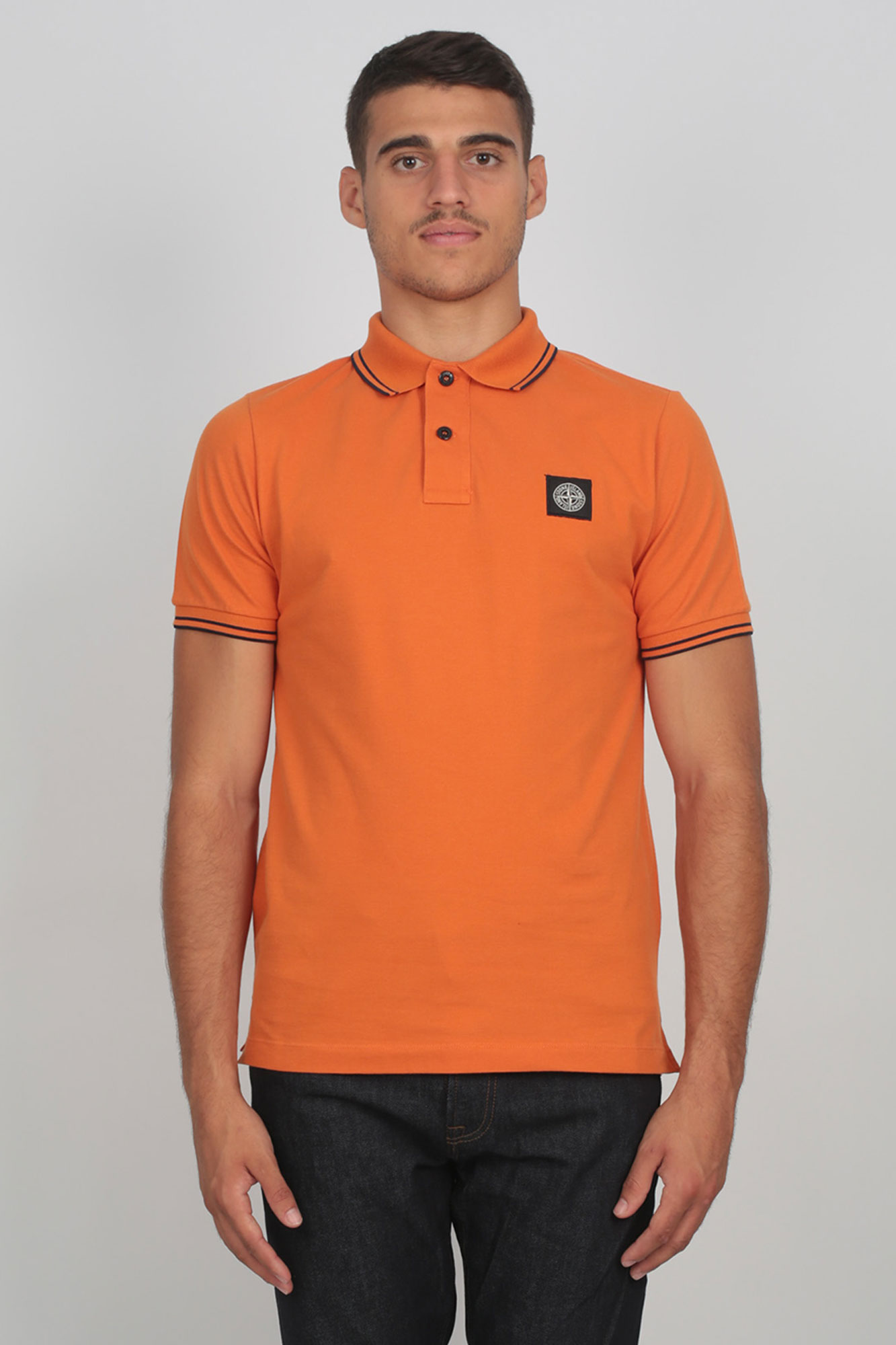POLO STONE ISLAND ORANGE 711522S18-V1032