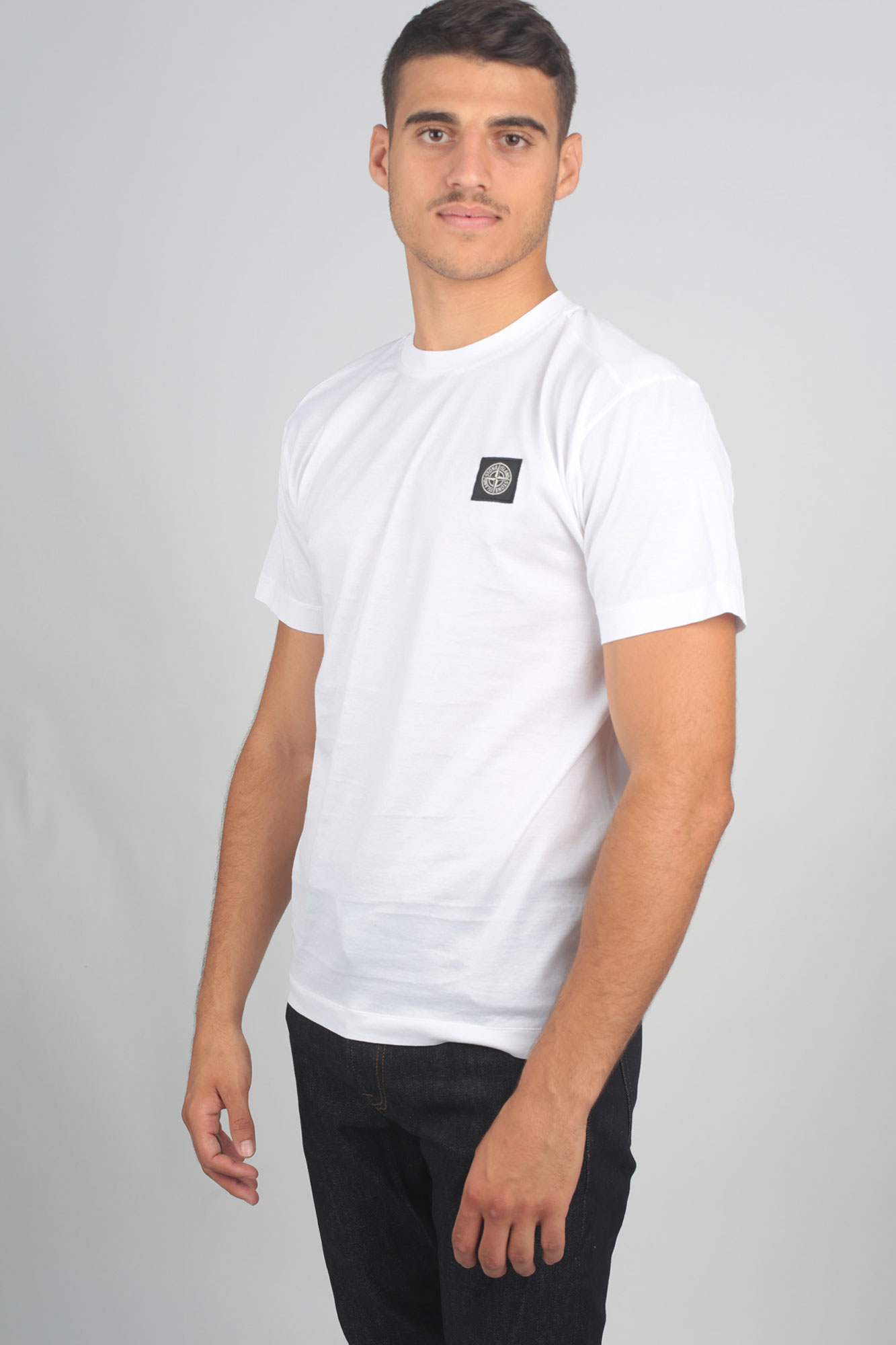 T-SHIRT STONE ISLAND BLANC 711524113-V0001