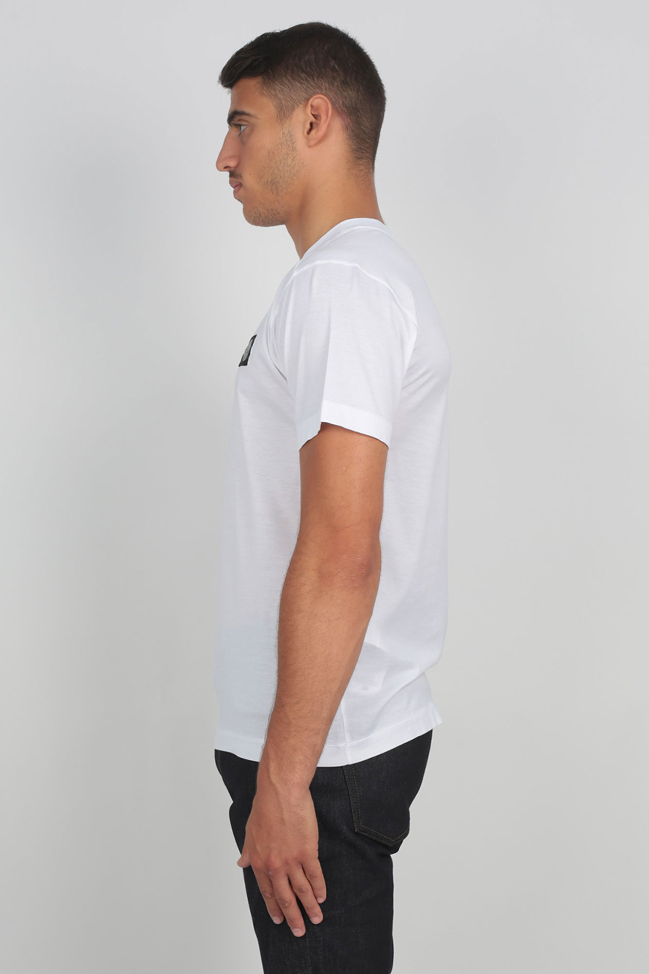 T-SHIRT STONE ISLAND BLANC 711524113-V0001