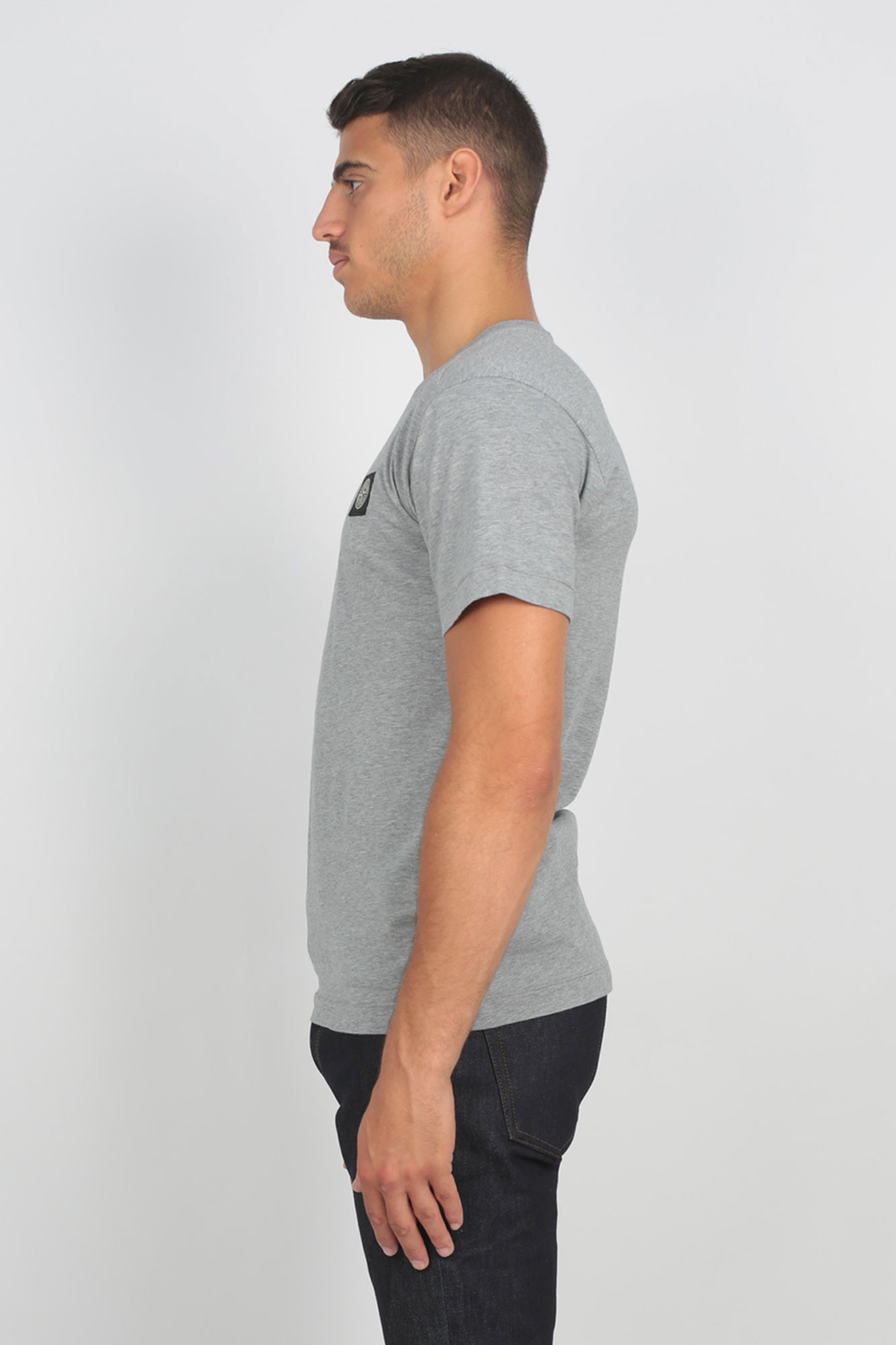 T-SHIRT STONE ISLAND GRIS 711524113-V0M64