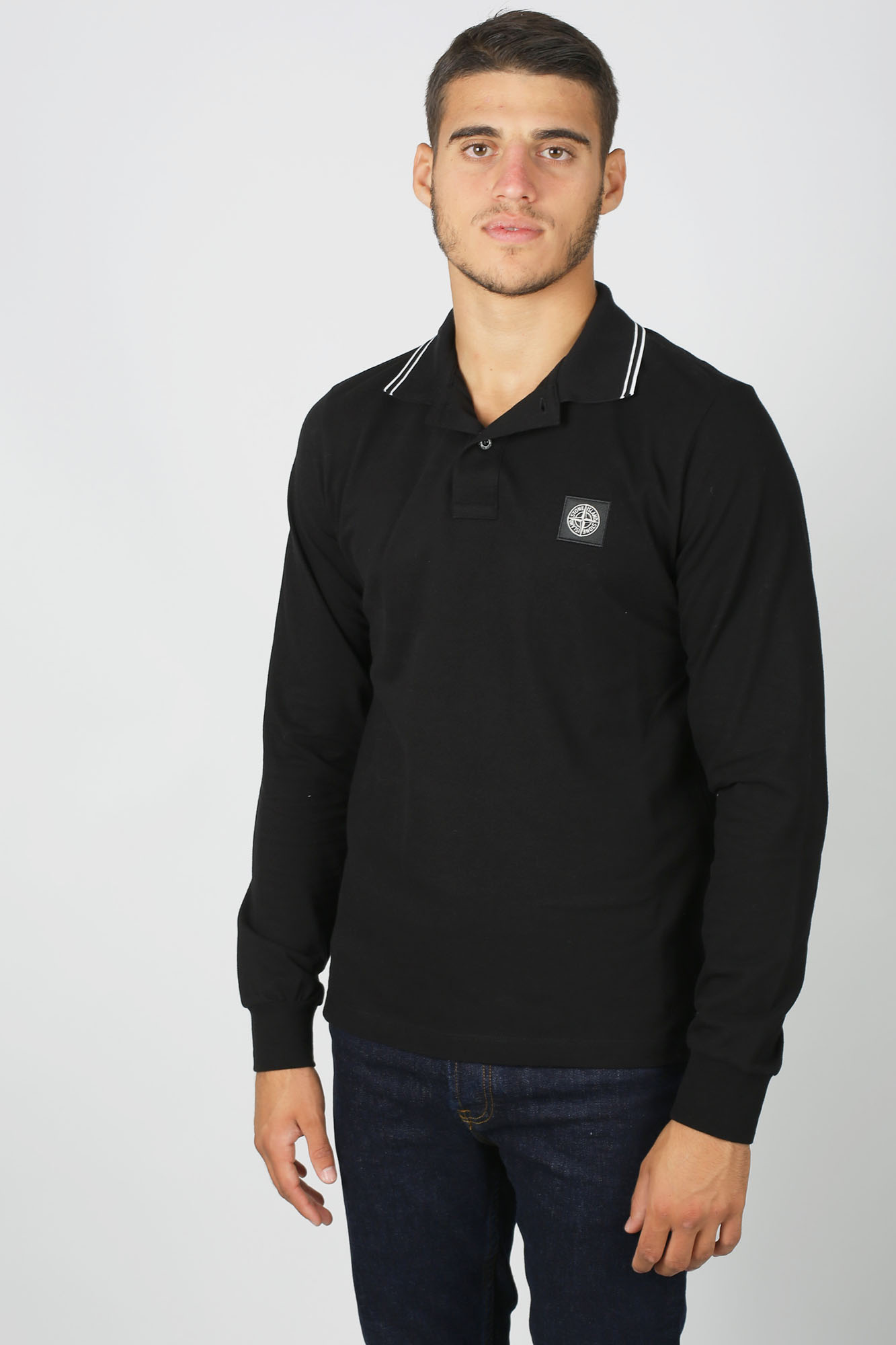 POLO STONE ISLAND NOIR 71152SS18-V0029