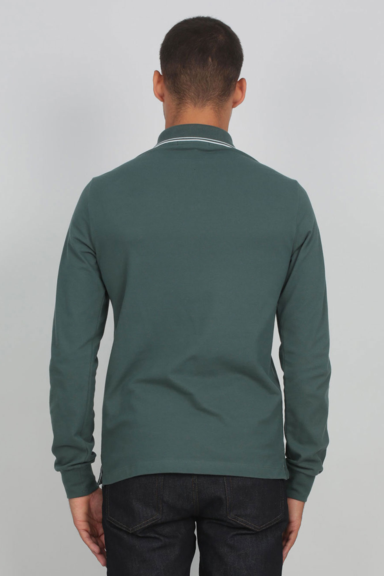 POLO STONE ISLAND BLEU P&Eacute;TROLE 71152SS18-V0057