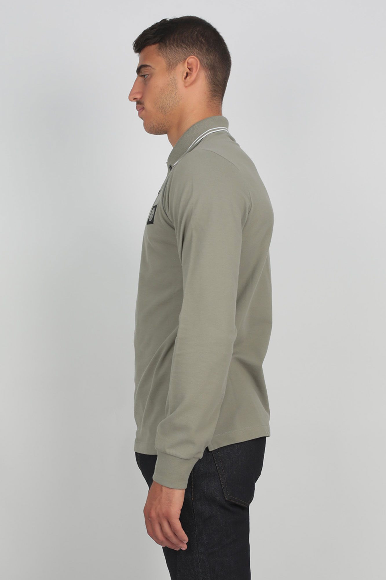 POLO STONE ISLAND VERT OLIVE 71152SS18-V0068
