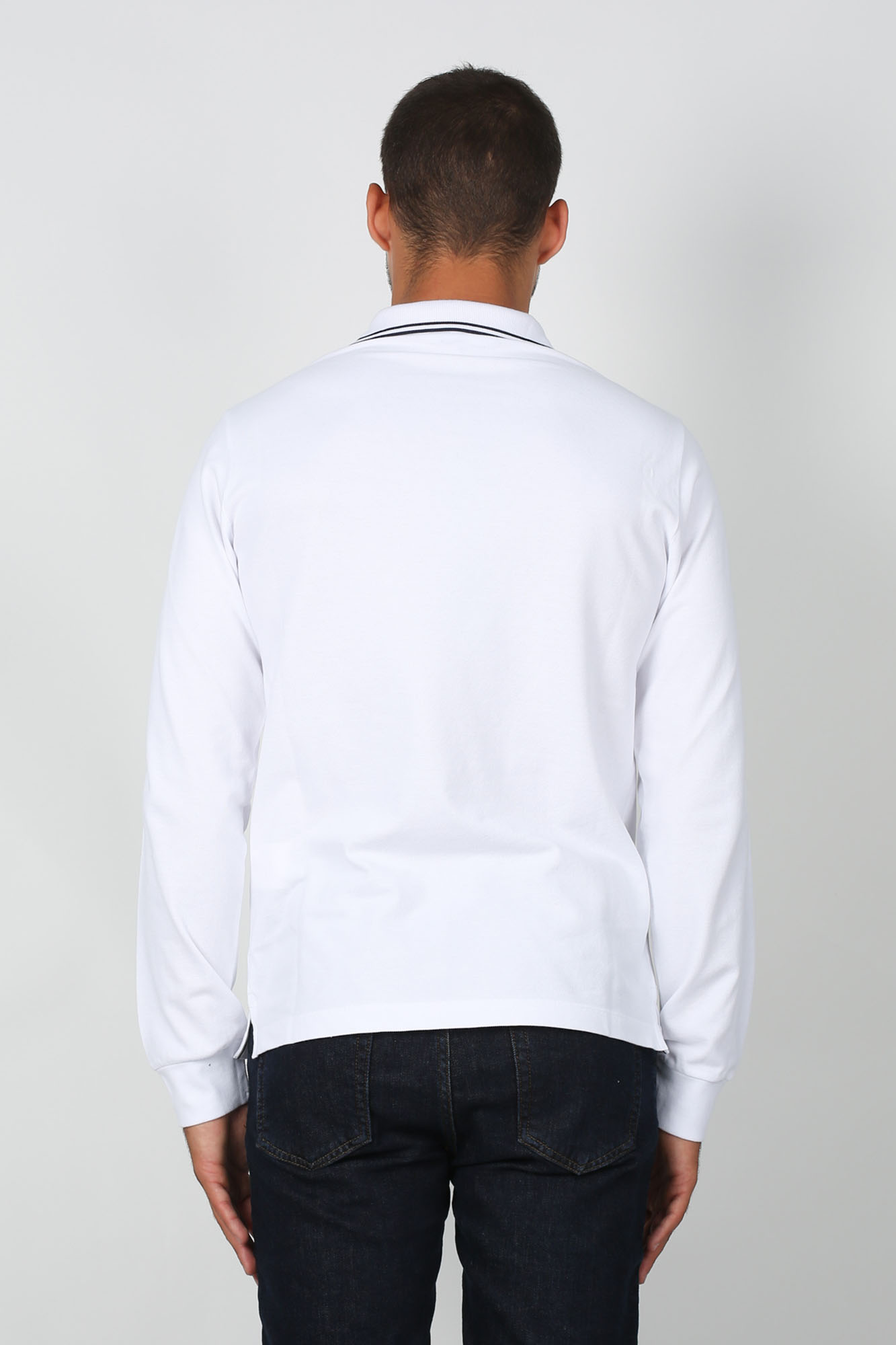 POLO STONE ISLAND BLANC 71152SS18-V1001