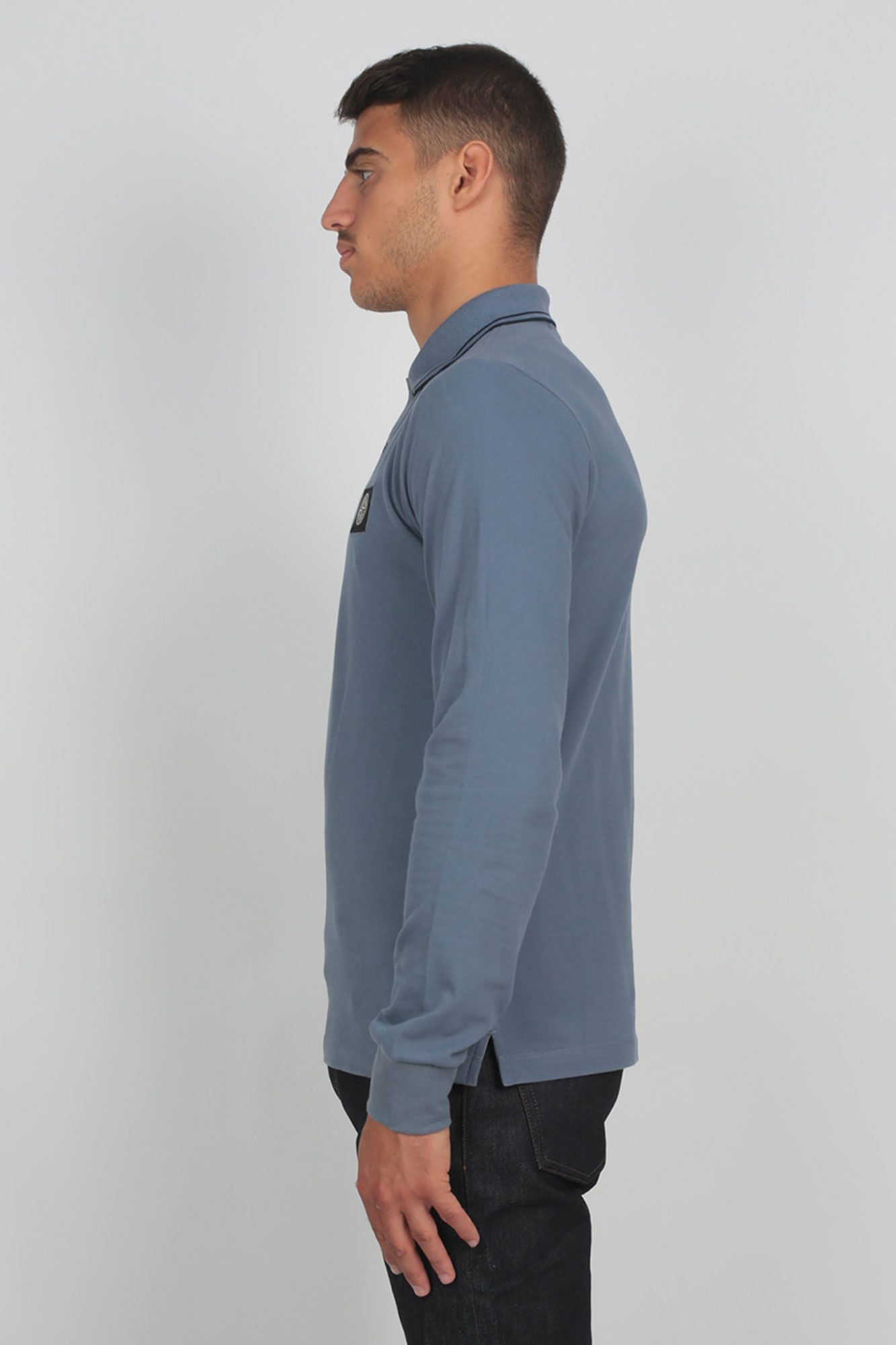 POLO STONE ISLAND BLEU DE PRUSSE 71152SS18-V1024