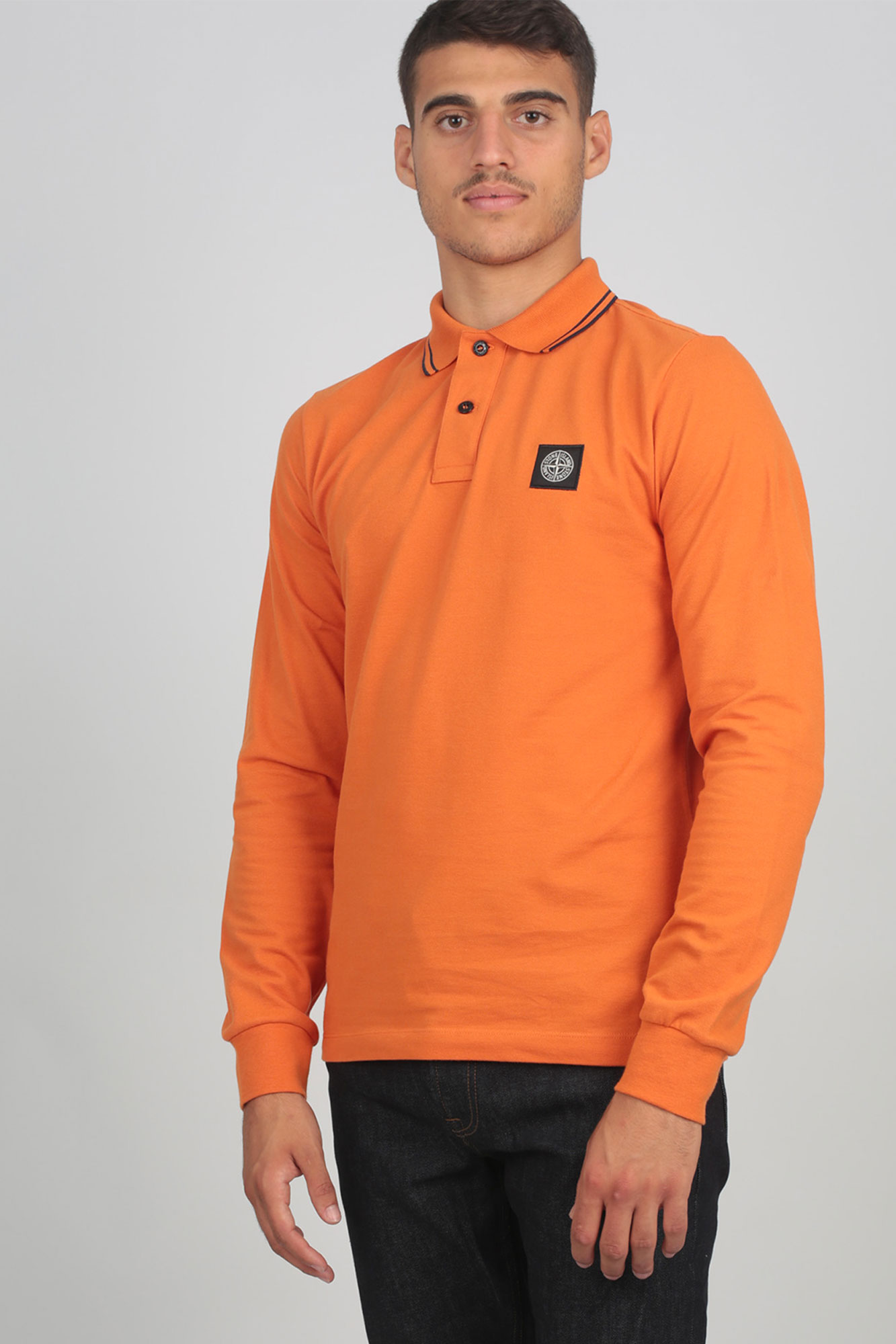 POLO STONE ISLAND ORANGE 71152SS18-V1032