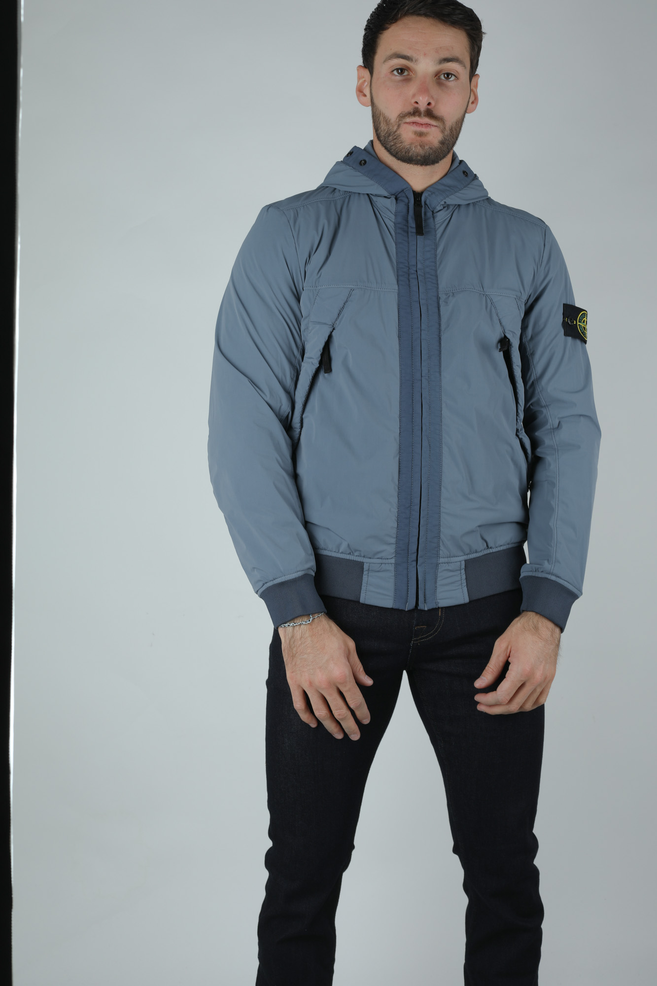 BLOUSON STONE ISLAND BLEU DE PRUSSE 711541028-V0024
