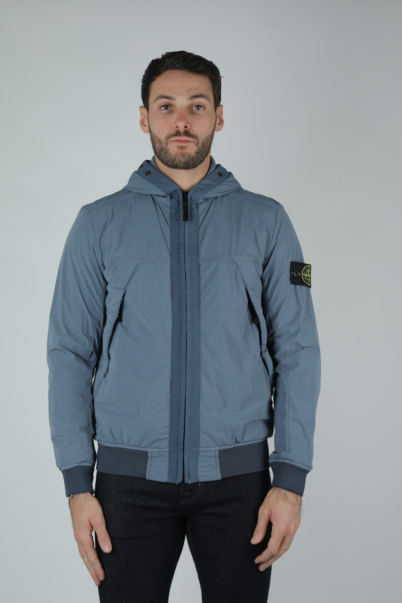 BLOUSON STONE ISLAND BLEU DE PRUSSE 711541028-V0024