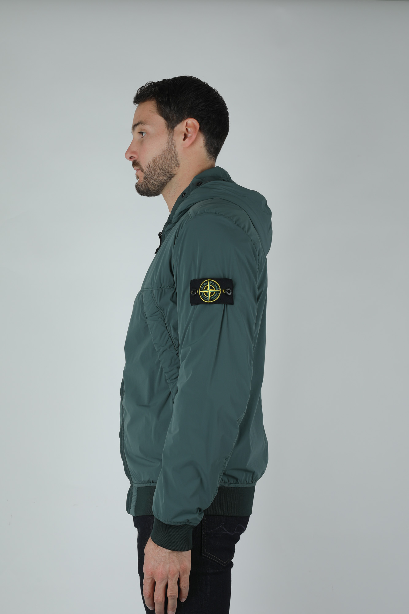 BLOUSON STONE ISLAND VERT SAPIN 711541028-V0057
