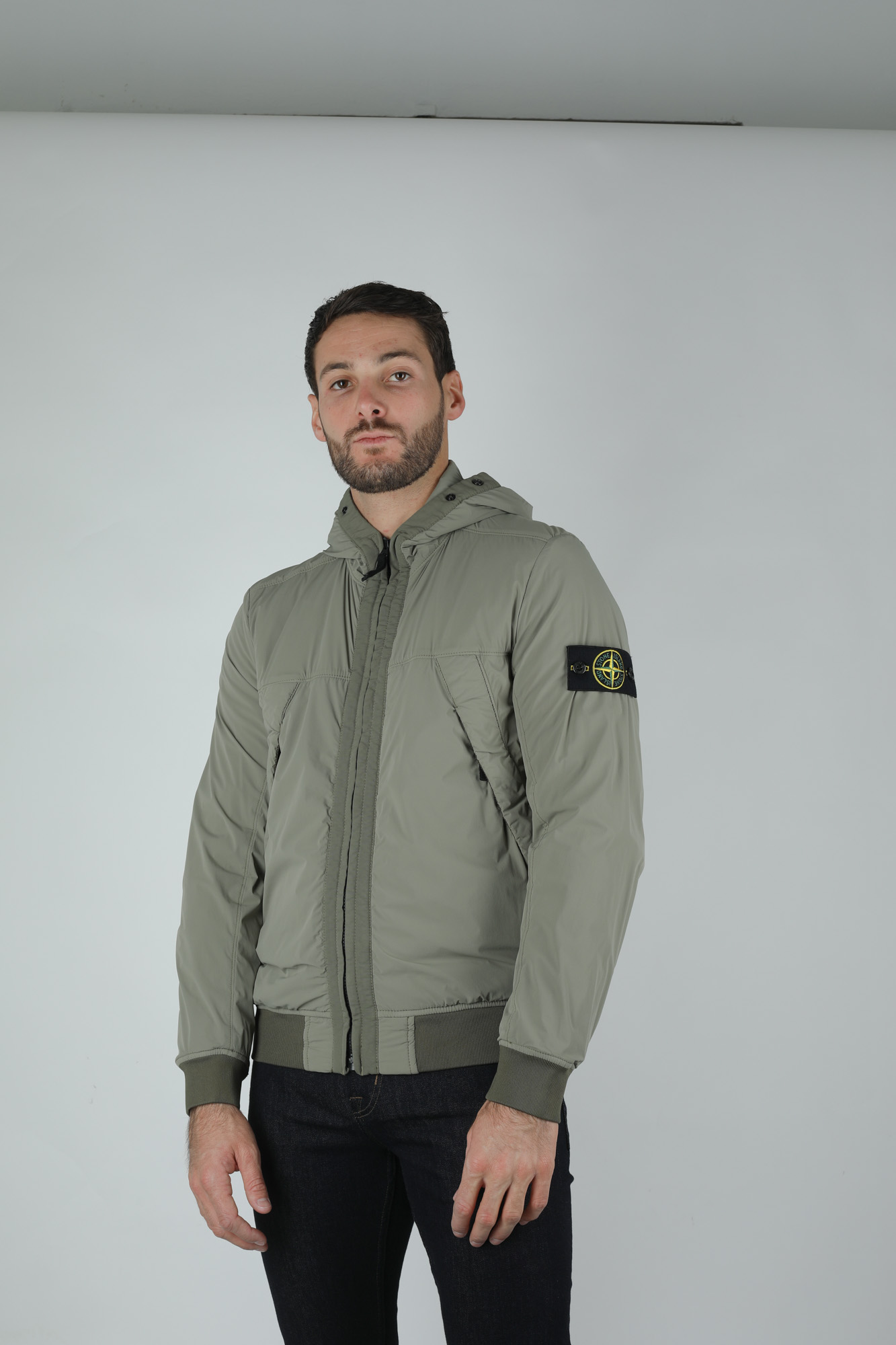 BLOUSON STONE ISLAND OLIVE 711541028-V0068
