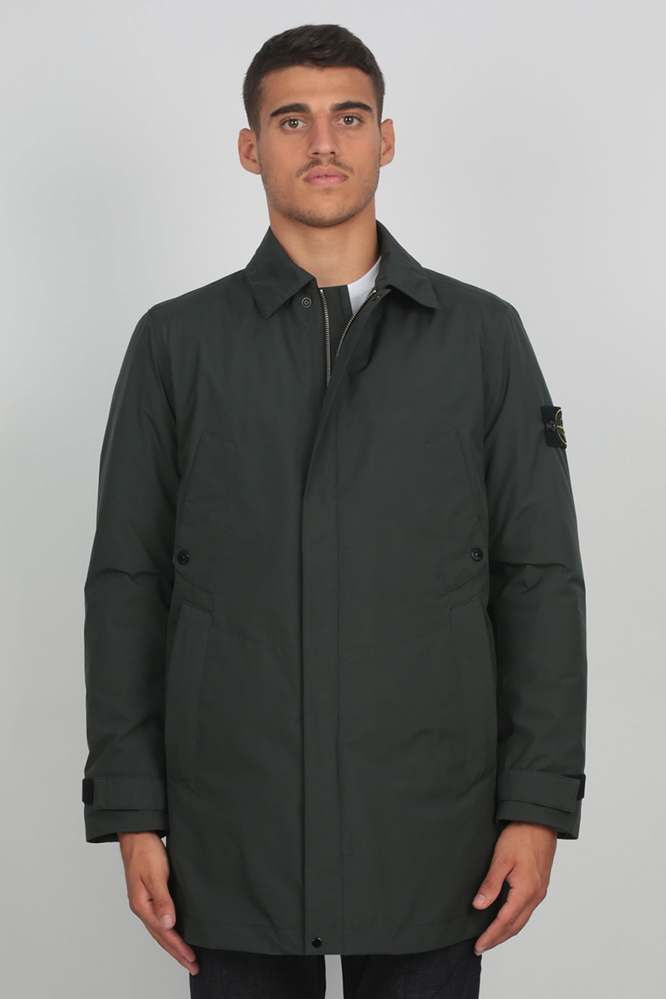 MANTEAU STONE ISLAND PETROLE 711541729-V0067