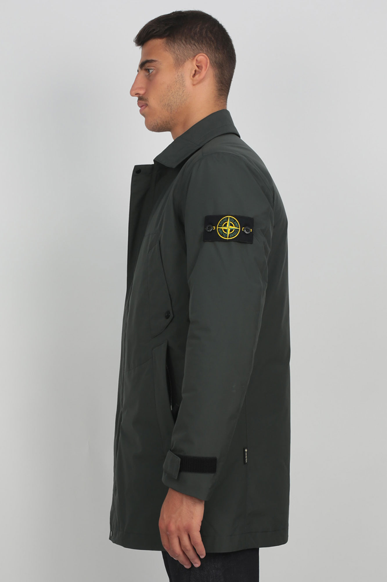 MANTEAU STONE ISLAND PETROLE 711541729-V0067
