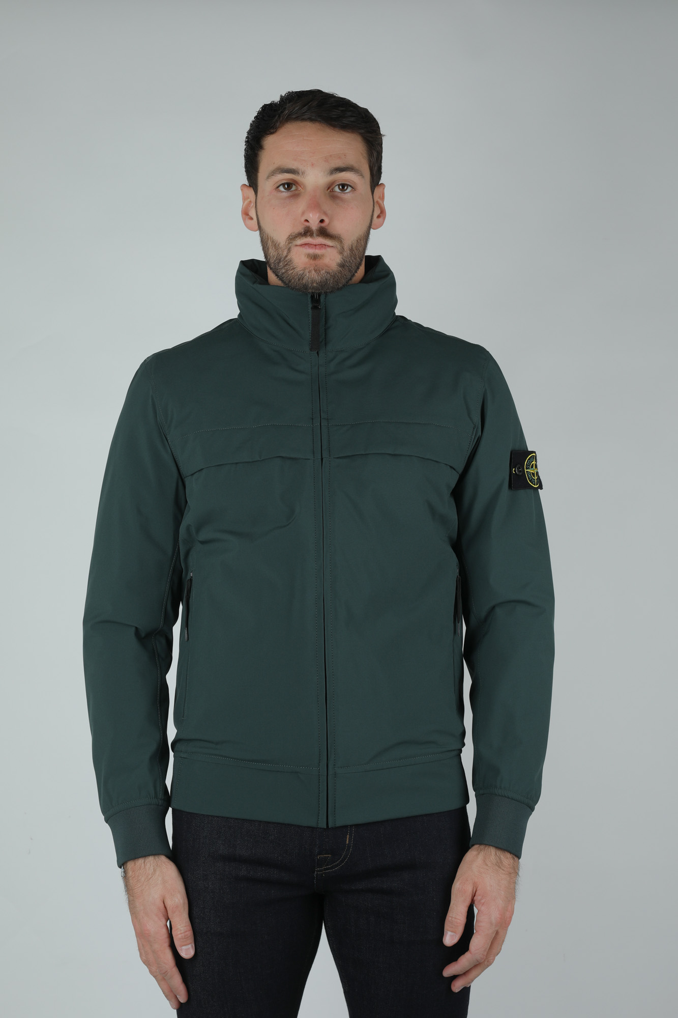 BLOUSON STONE ISLAND VERT SAPIN 711542227-V0057