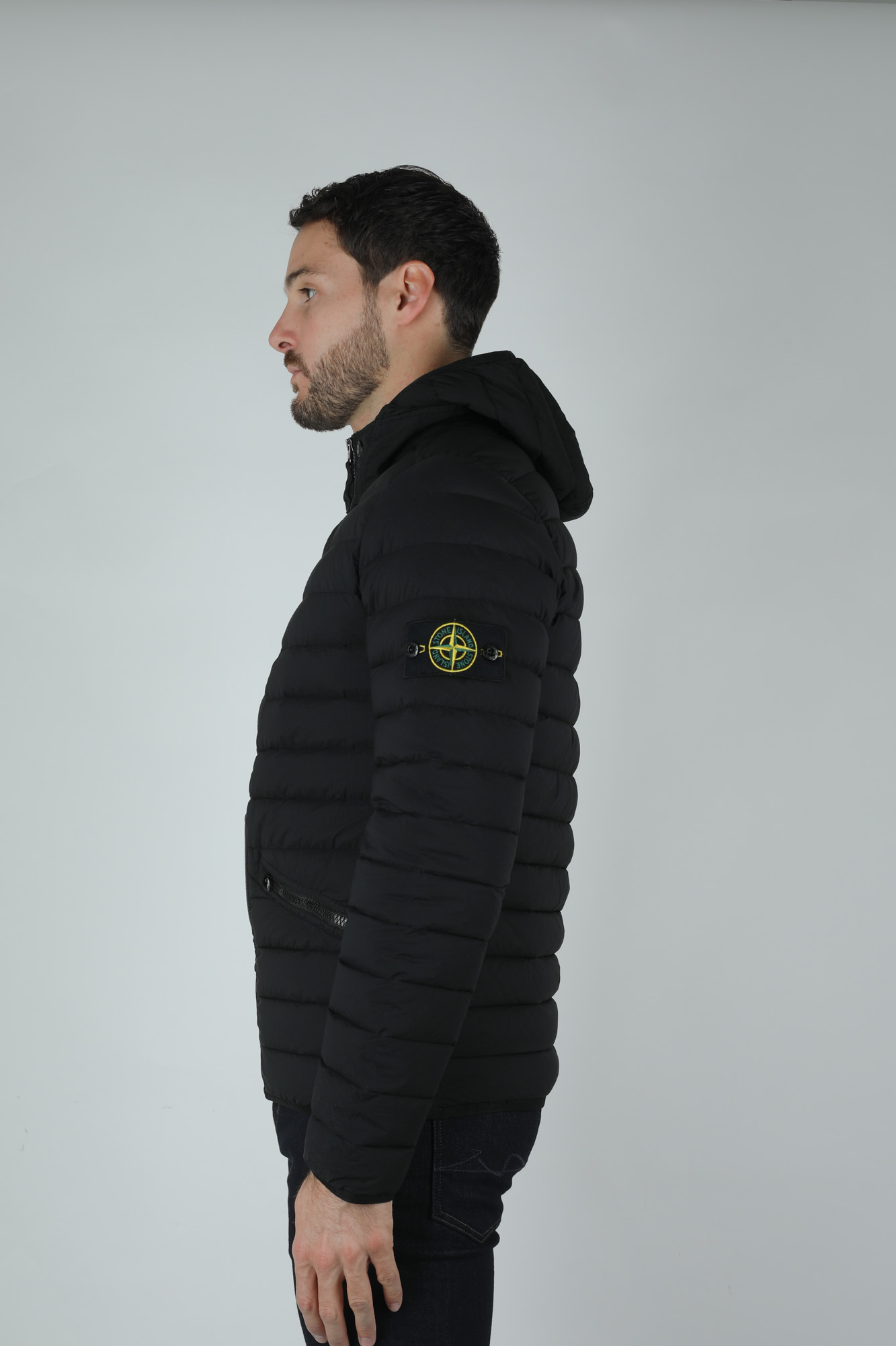 DOUDOUNE STONE ISLAND NOIR 711543125-V0029