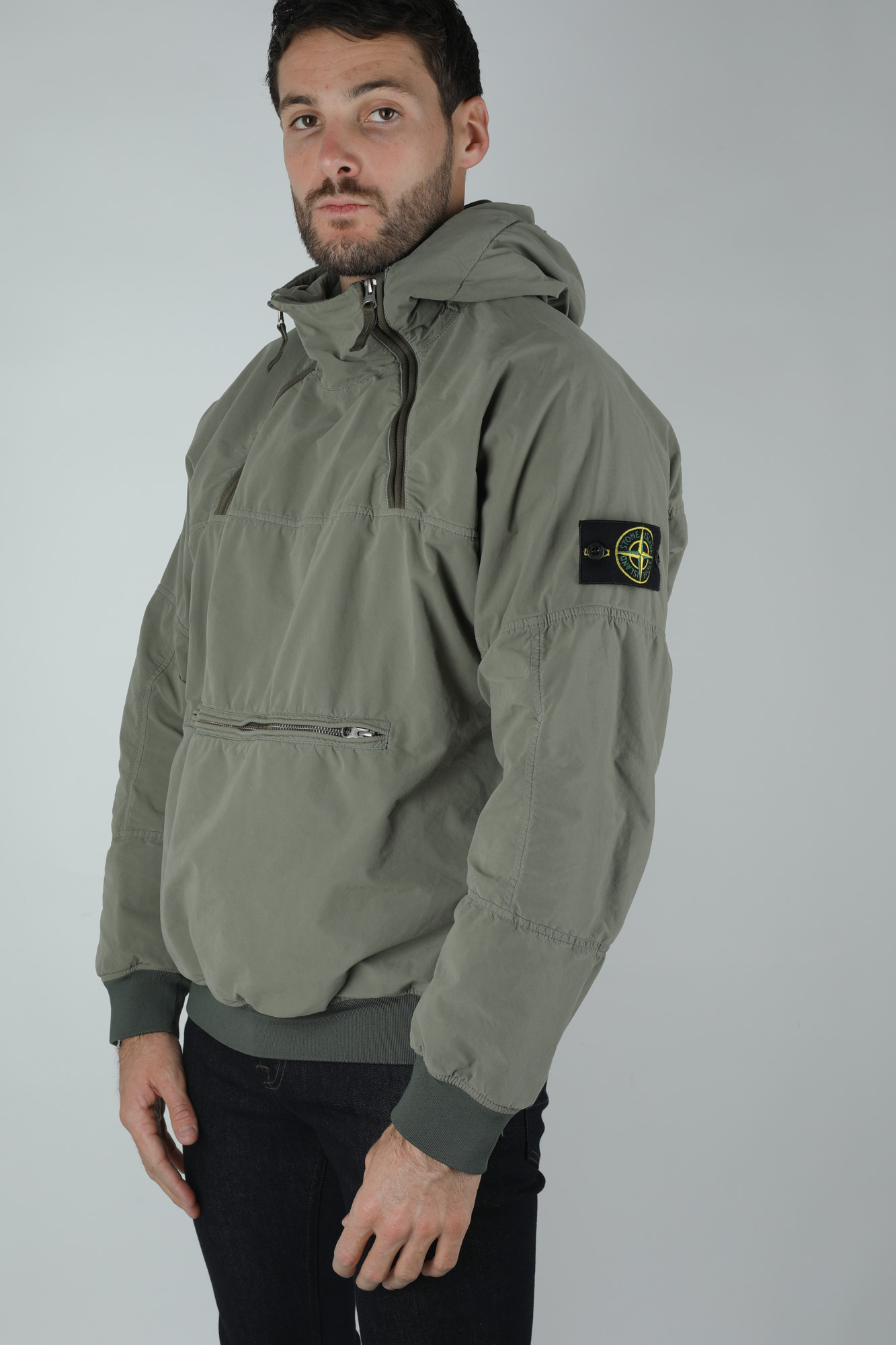 VESTE STONE ISLAND OLIVE 711543031-V0068