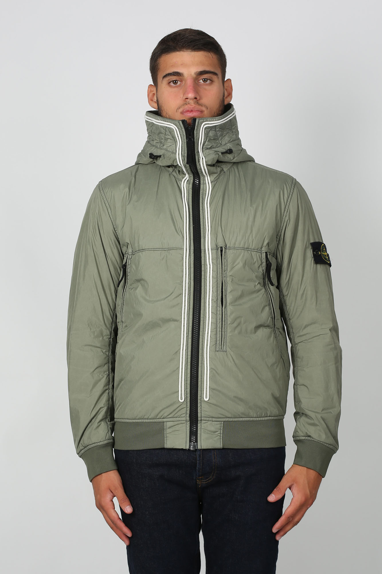 BLOUSON STONE ISLAND OLIVE 711544523-V0068