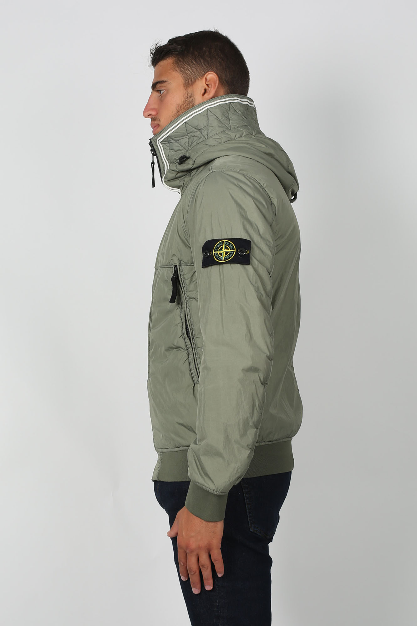 BLOUSON STONE ISLAND OLIVE 711544523-V0068