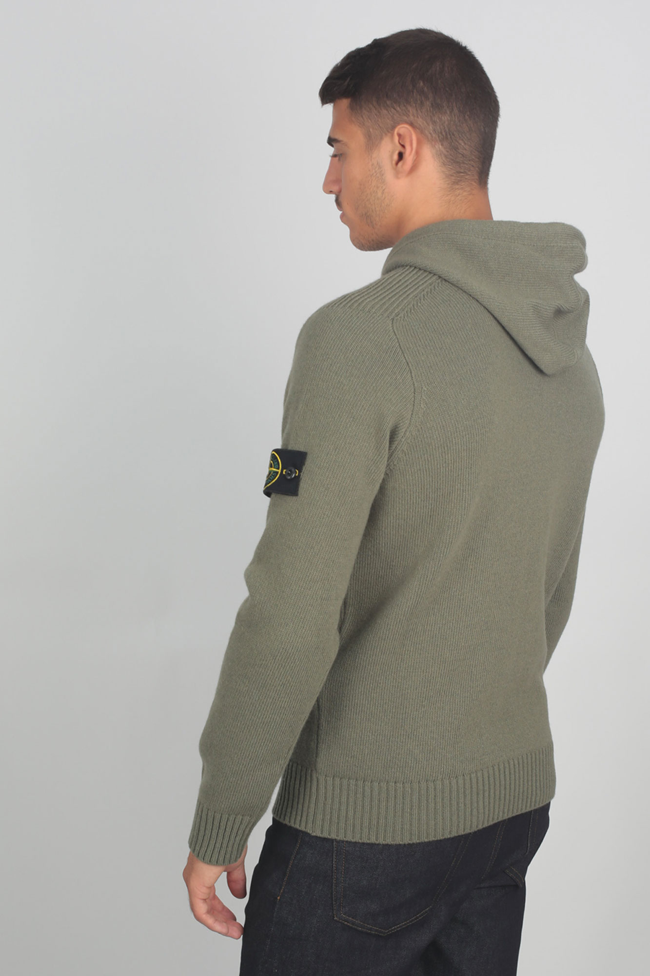 GILET STONE ISLAND KAKI 7115501A3-V0058