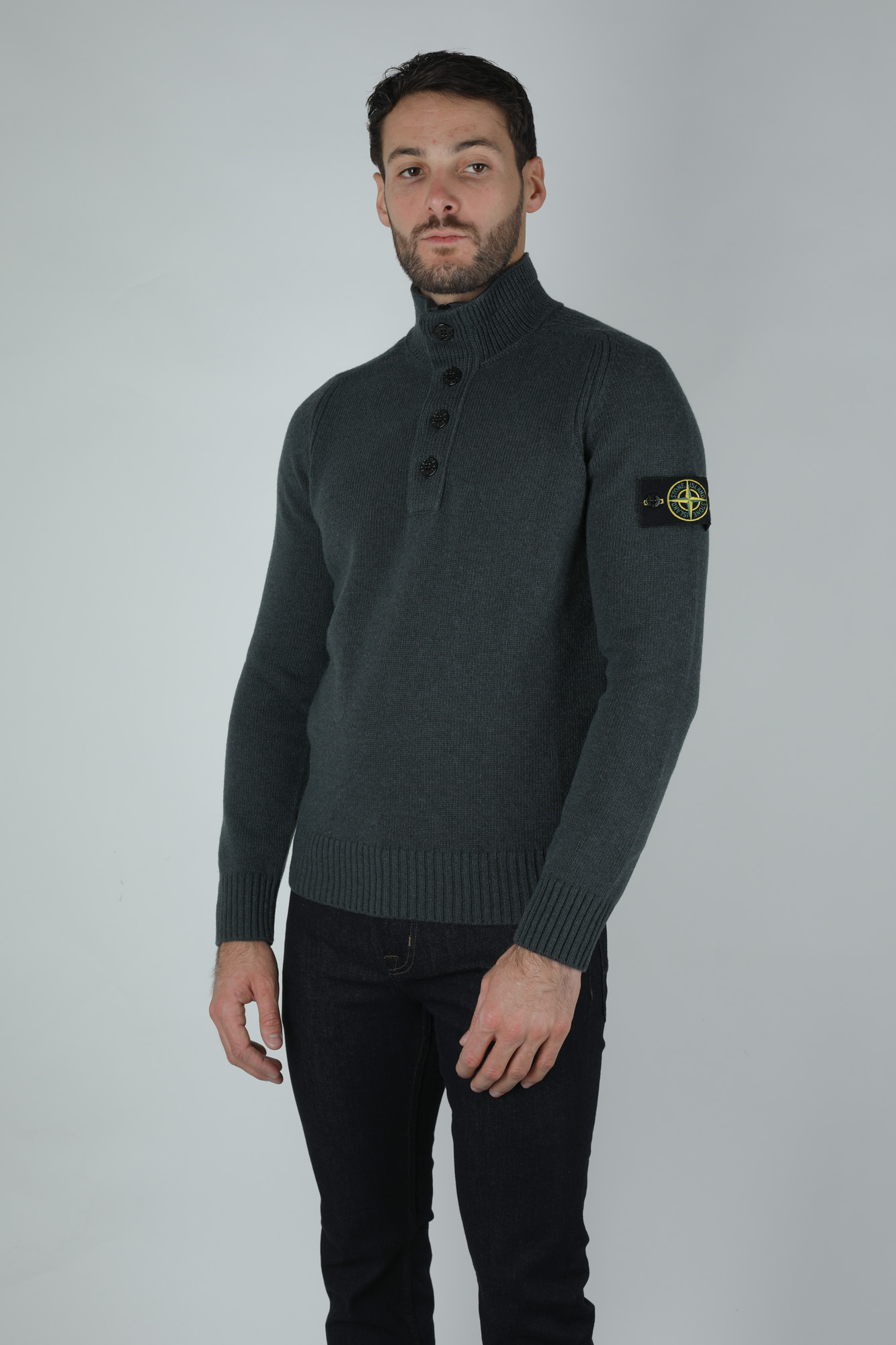 PULL STONE ISLAND FUMEE 7115532A3-V0067