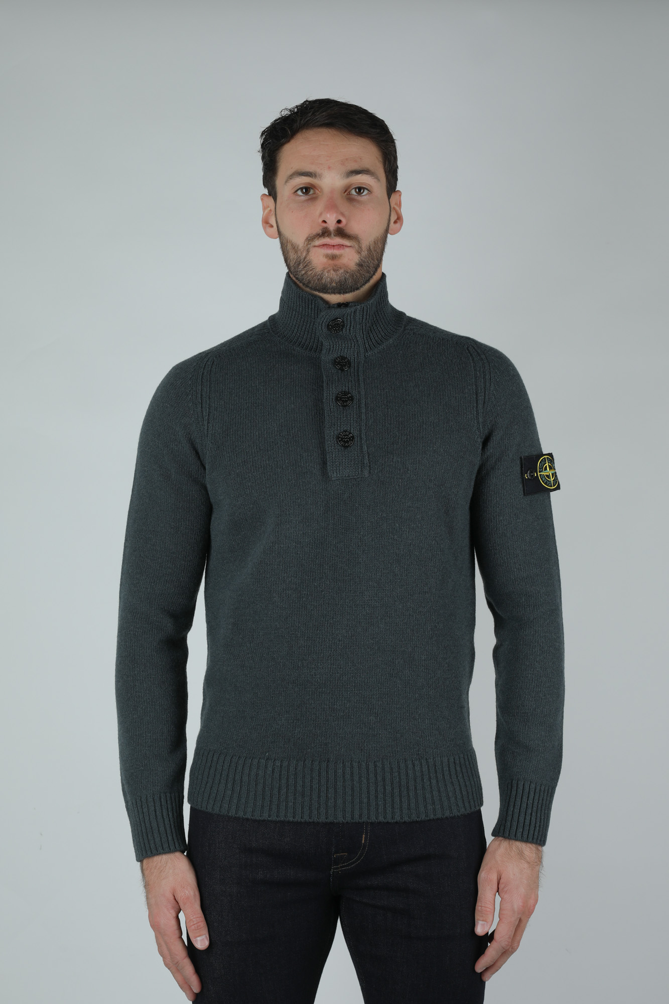 PULL STONE ISLAND FUMEE 7115532A3-V0067