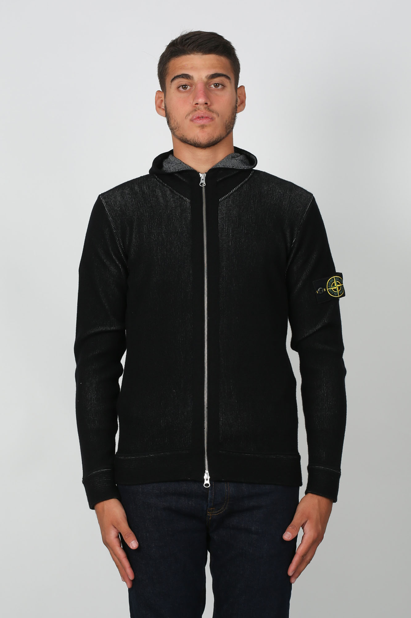 GILET STONE ISLAND NOIR 7115555A5-V0029