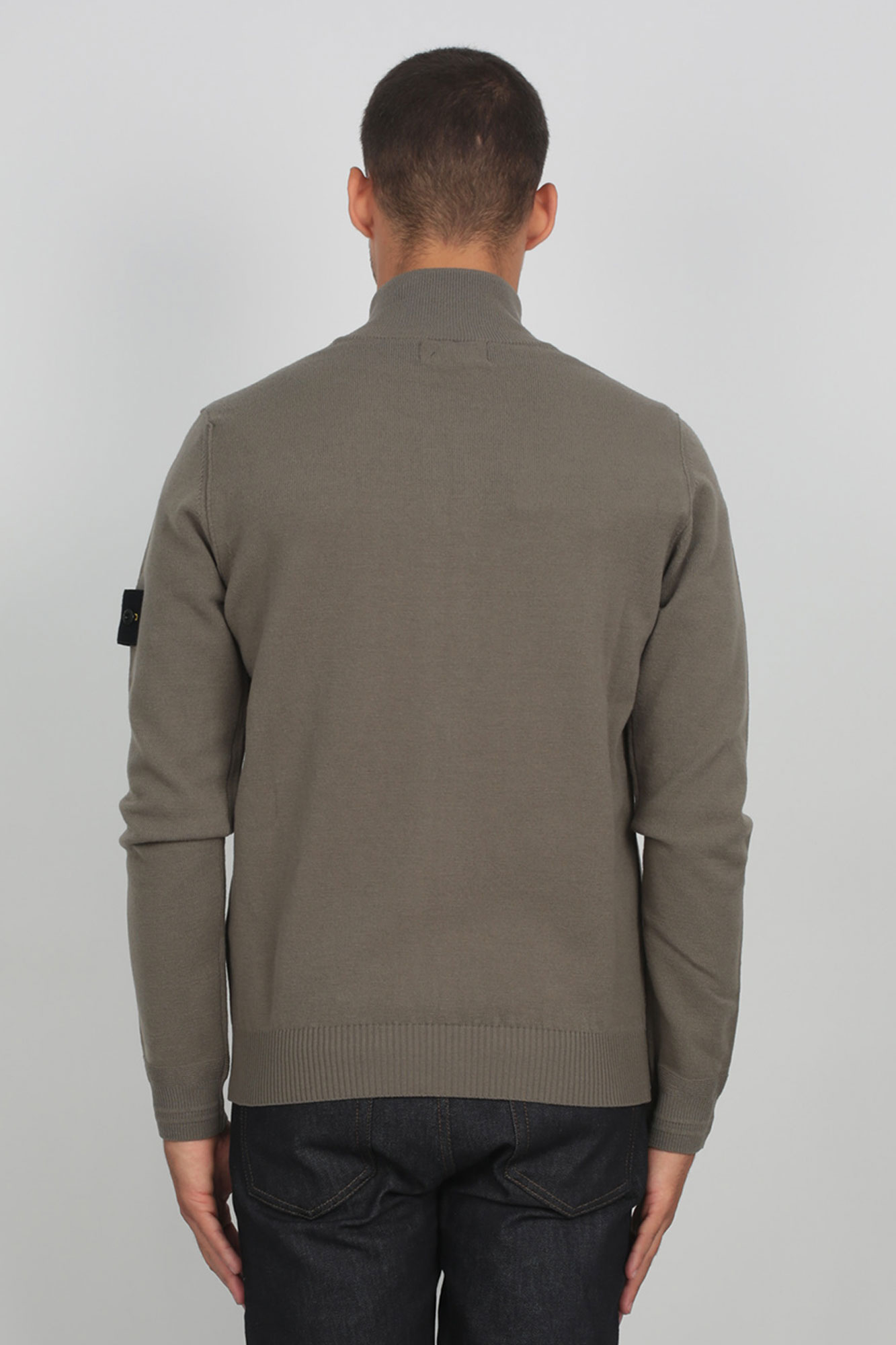 GILET STONE ISLAND OLIVE 7115590A1-V0068