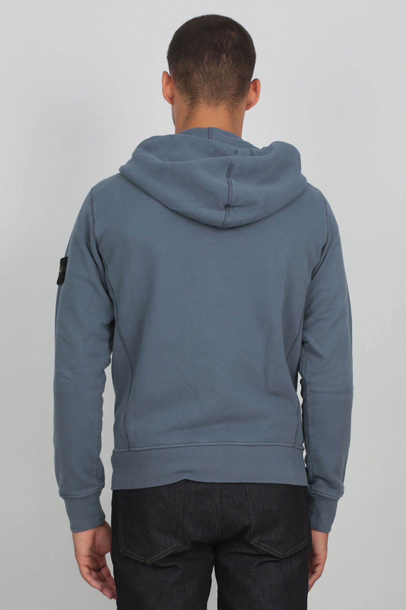 GILET STONE ISLAND BLEU DE PRUSSE 711560220-V0024