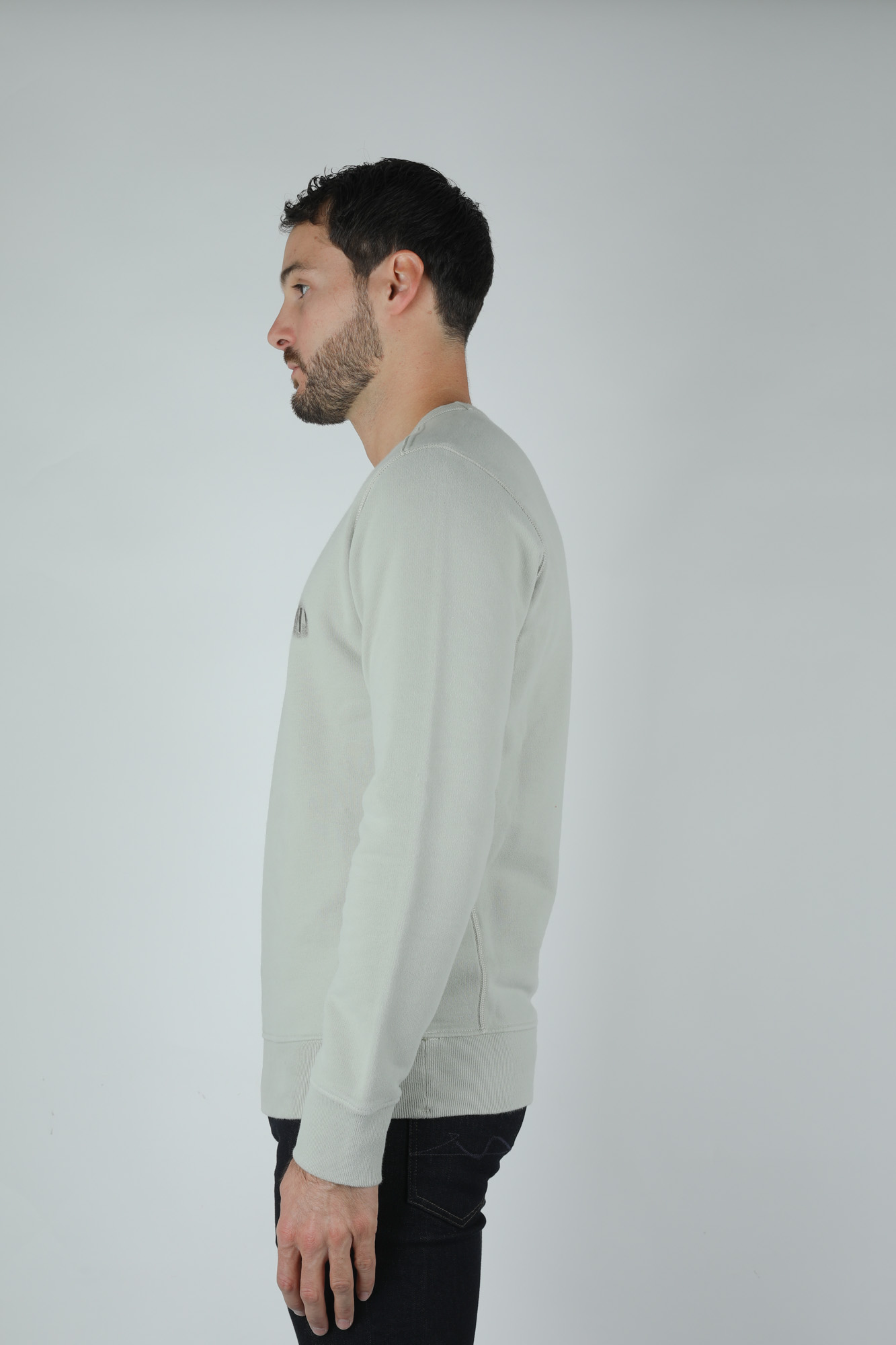 SWEAT-SHIRT STONE ISLAND VERT D'EAU 711562790-V0064