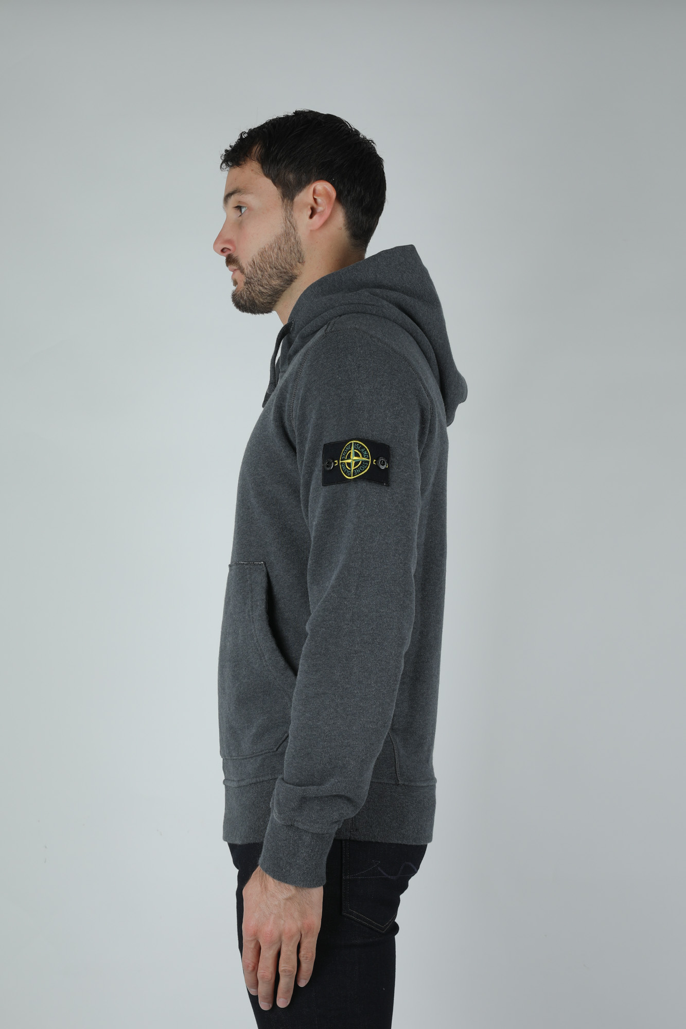 SWEAT-SHIRT STONE ISLAND ANTHRACITE 711562820-V0M67