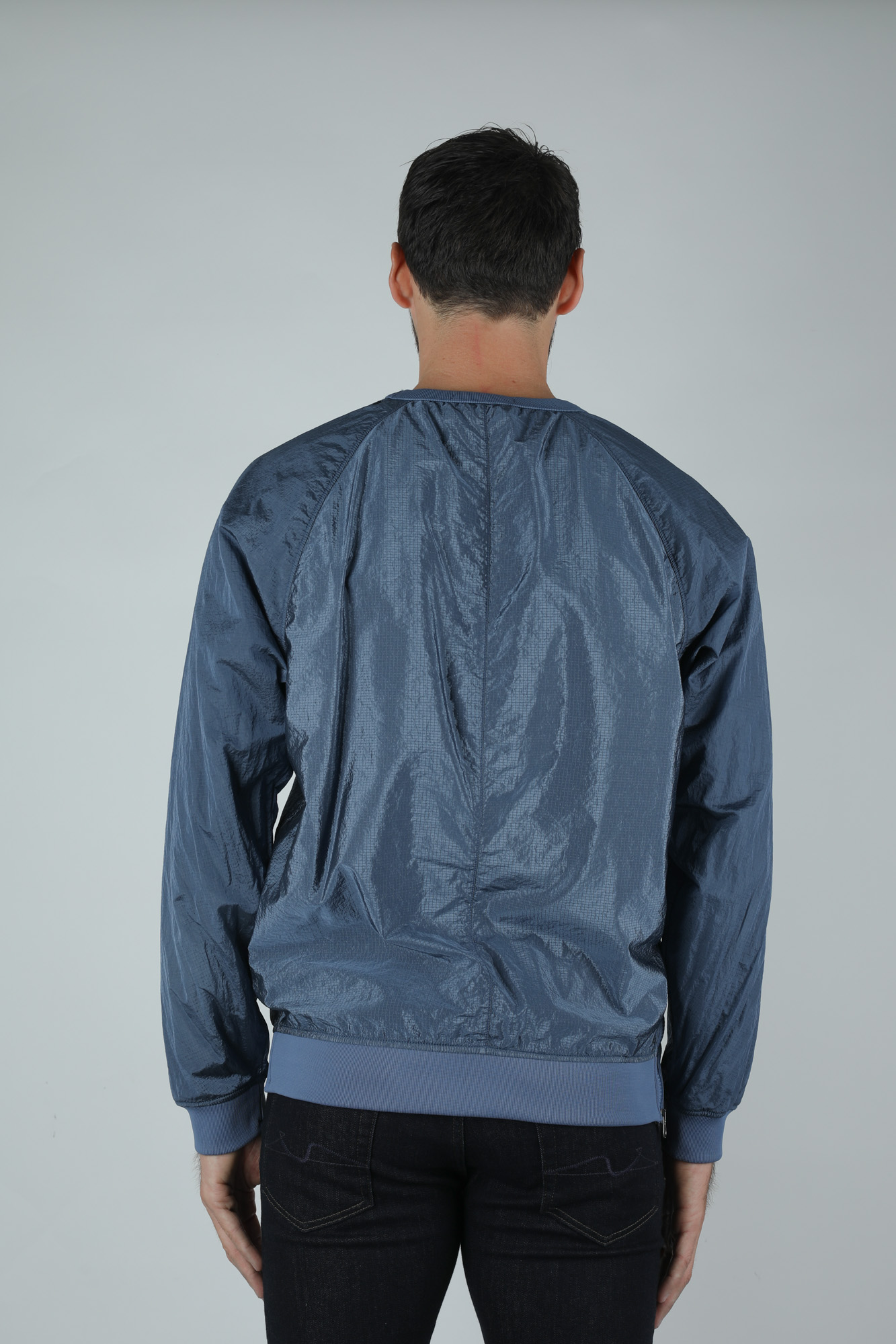 SWEAT-SHIRT STONE ISLAND BLEU DE PRUSSE 711563036-V0024