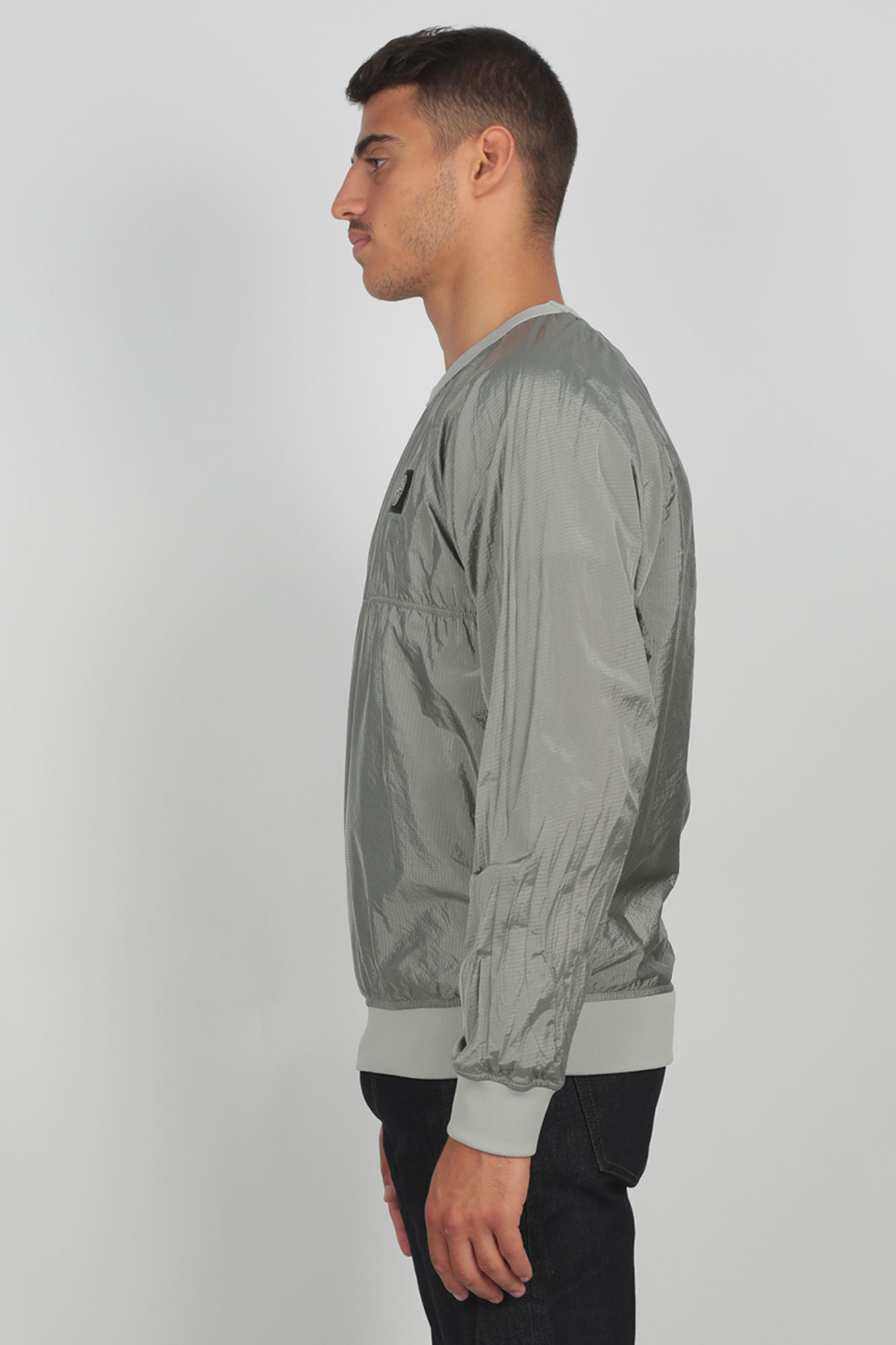 SWEAT-SHIRT STONE ISLAND GRIS 711563036-V0064